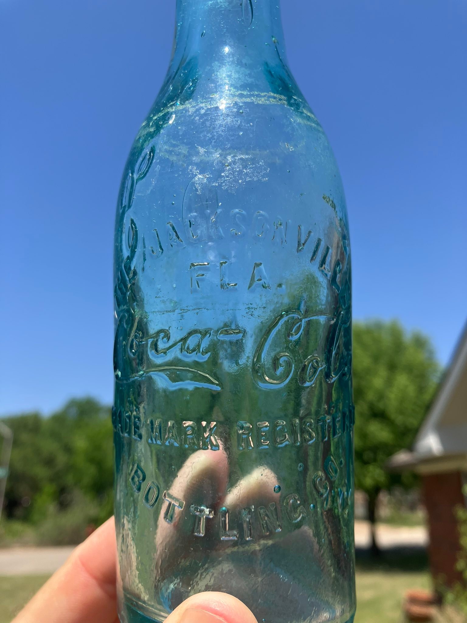 Gators Coca-Cola bottle from 1984