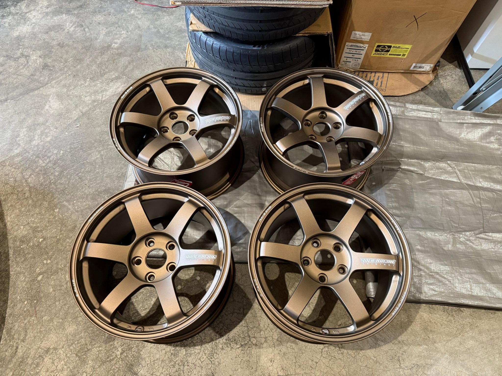 Original RAYS TE37 17 inch PCD 100 | Used - like new | $80.00 