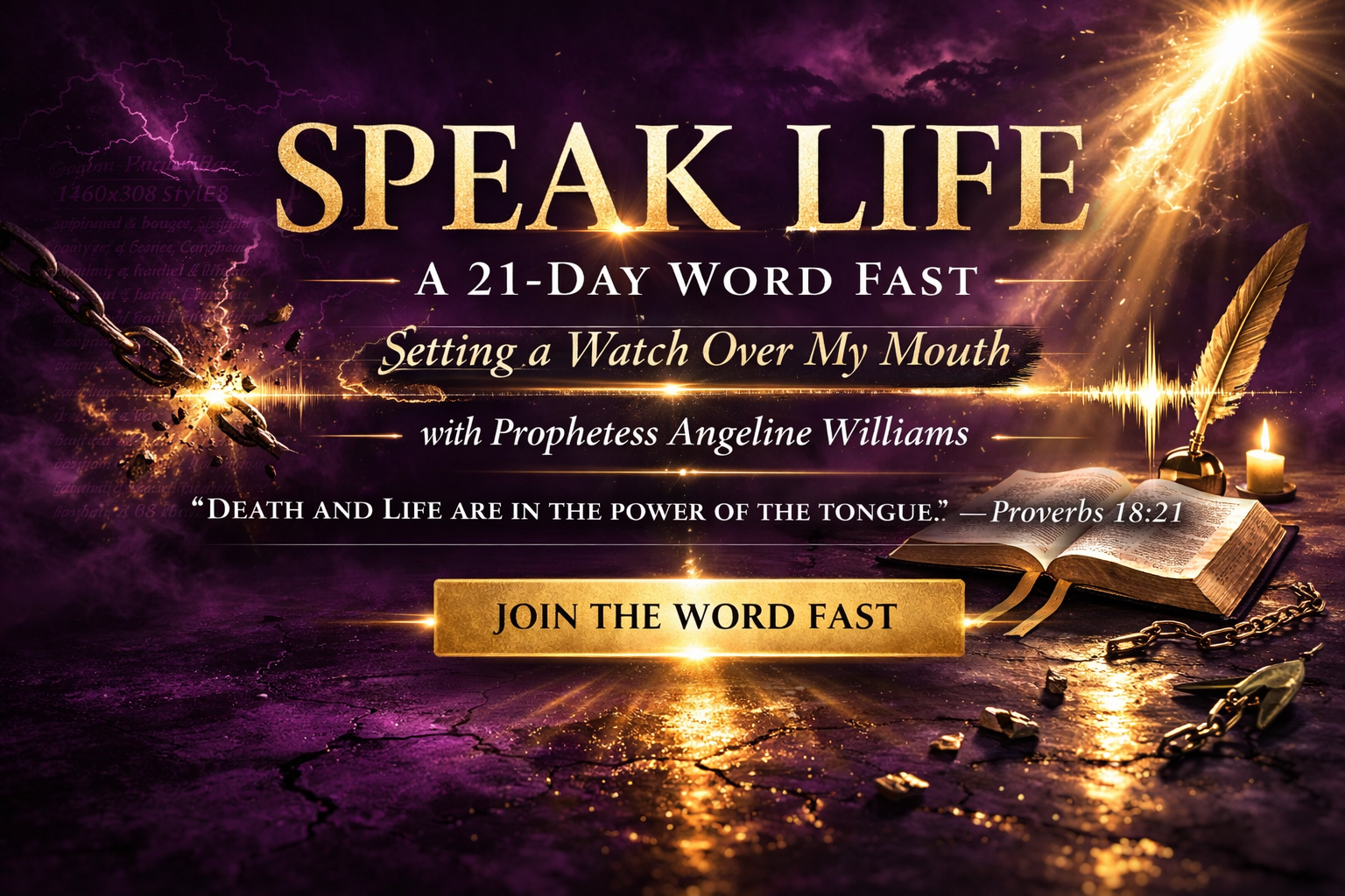 The 21-Day Negative Speech Fast | Break the Power of Negative Words ...
