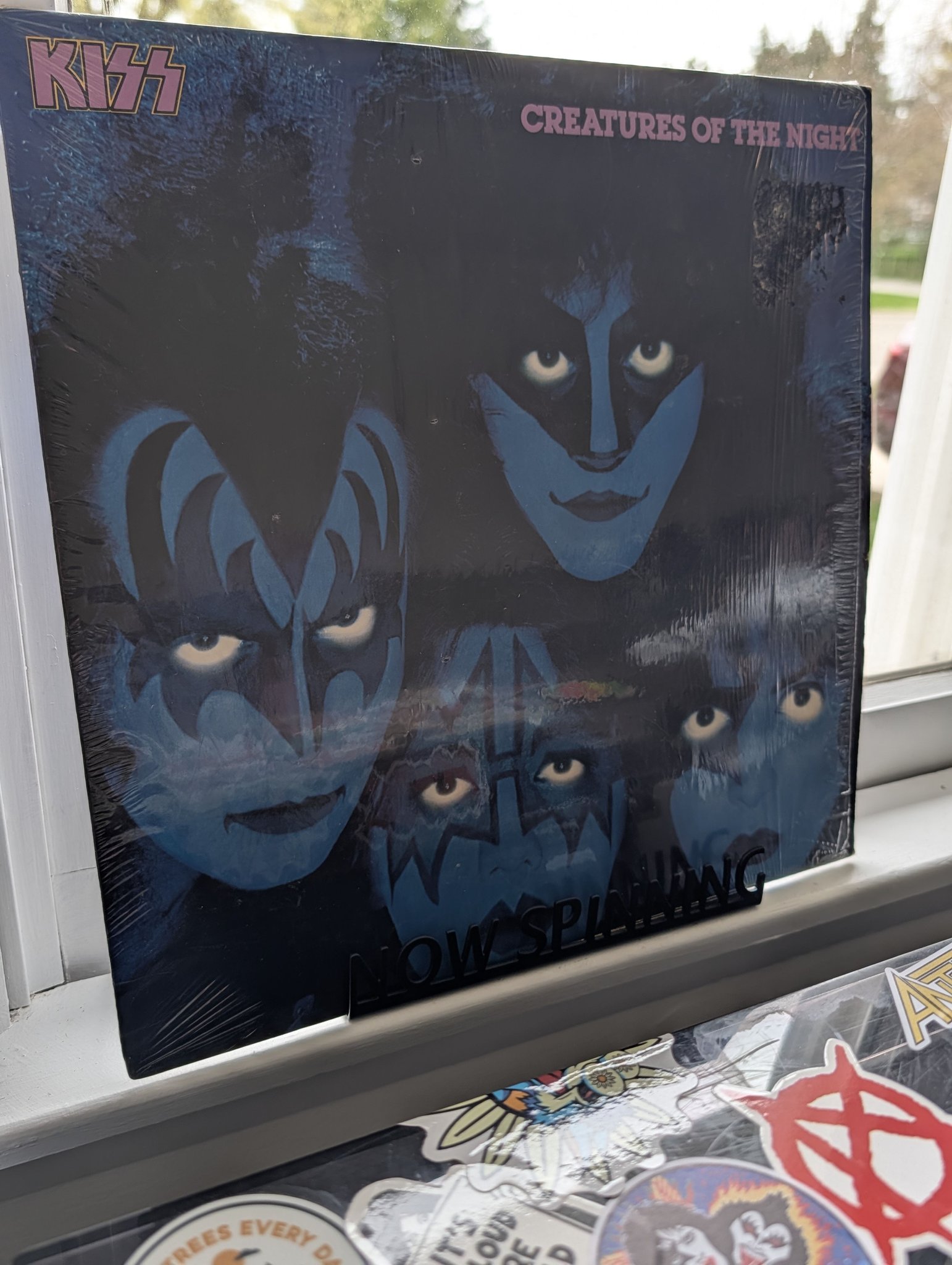 Kiss Creatures of the Night record found in storage room