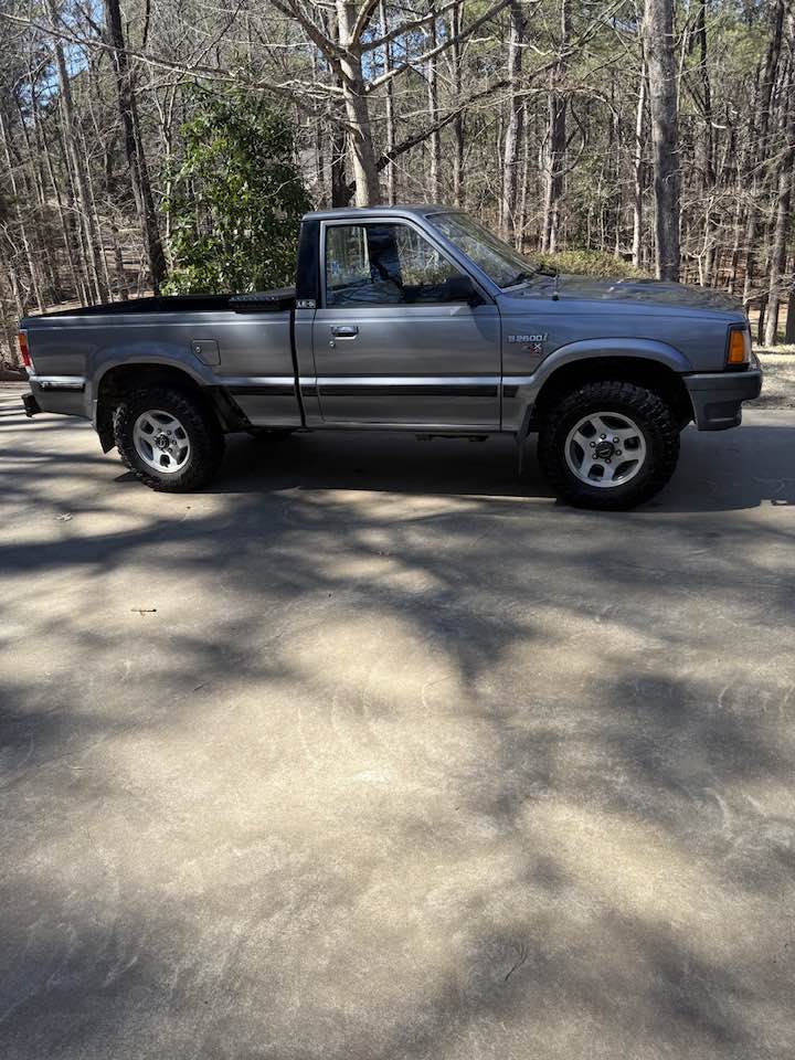 Maverick, my trusty 1989 Mazda 323, sold after 300,000 miles