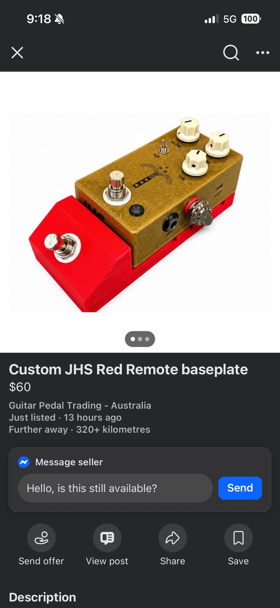A guy in Australia has come up with a red switch system that looks