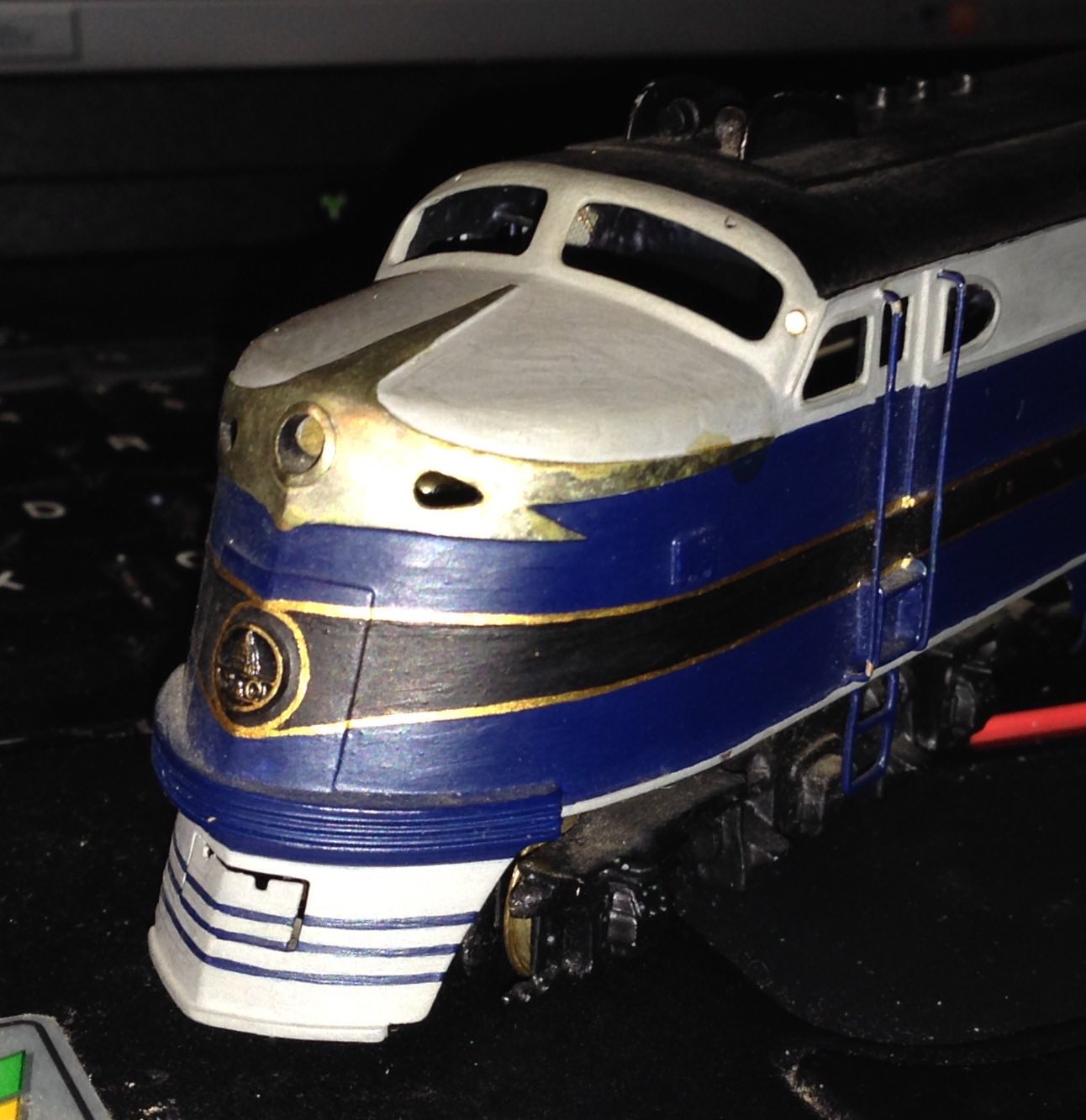 Beautifully built Baltimore and Ohio unit model