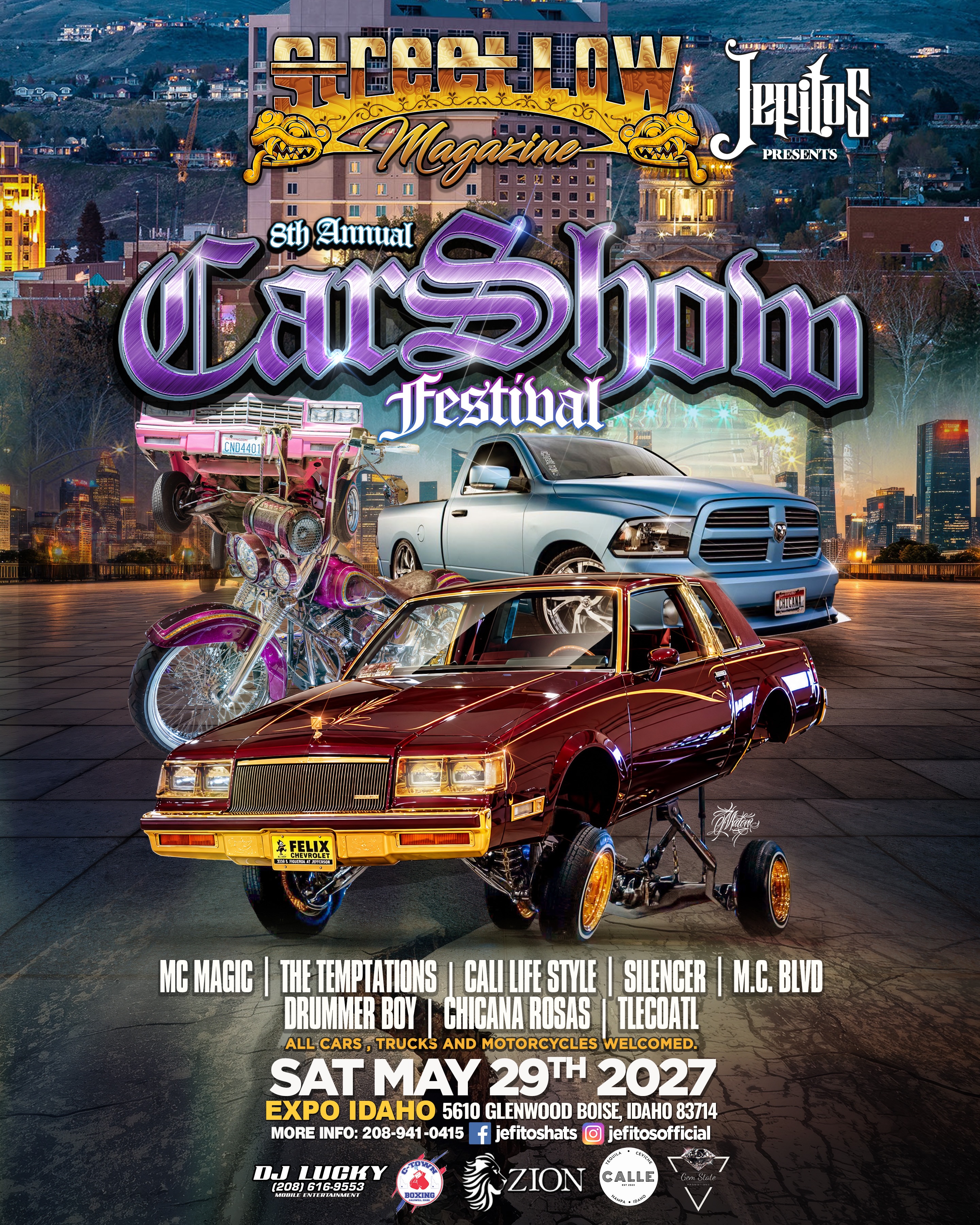 Car show at Expo Idaho May 29