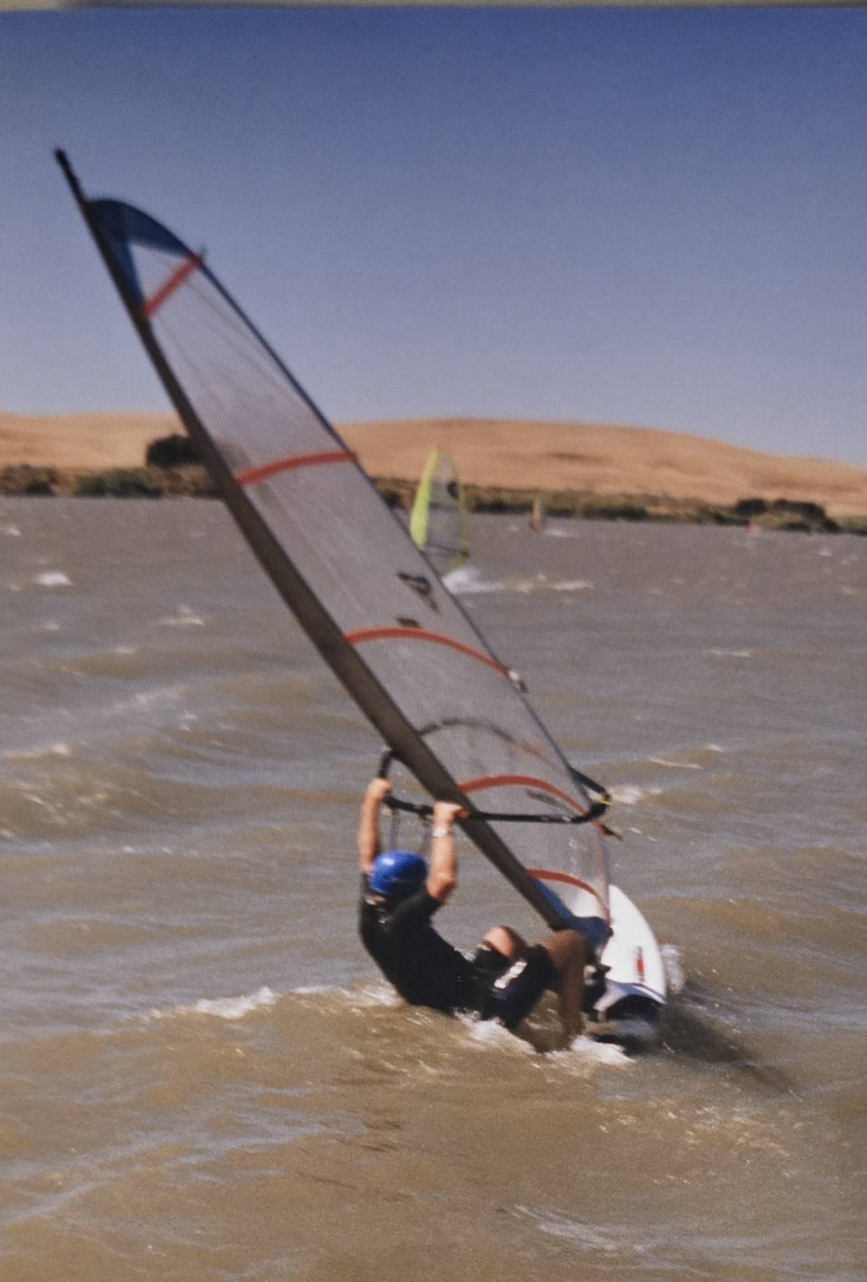 Windsurfing in the 90's at Sherman Island | Stockton, CA