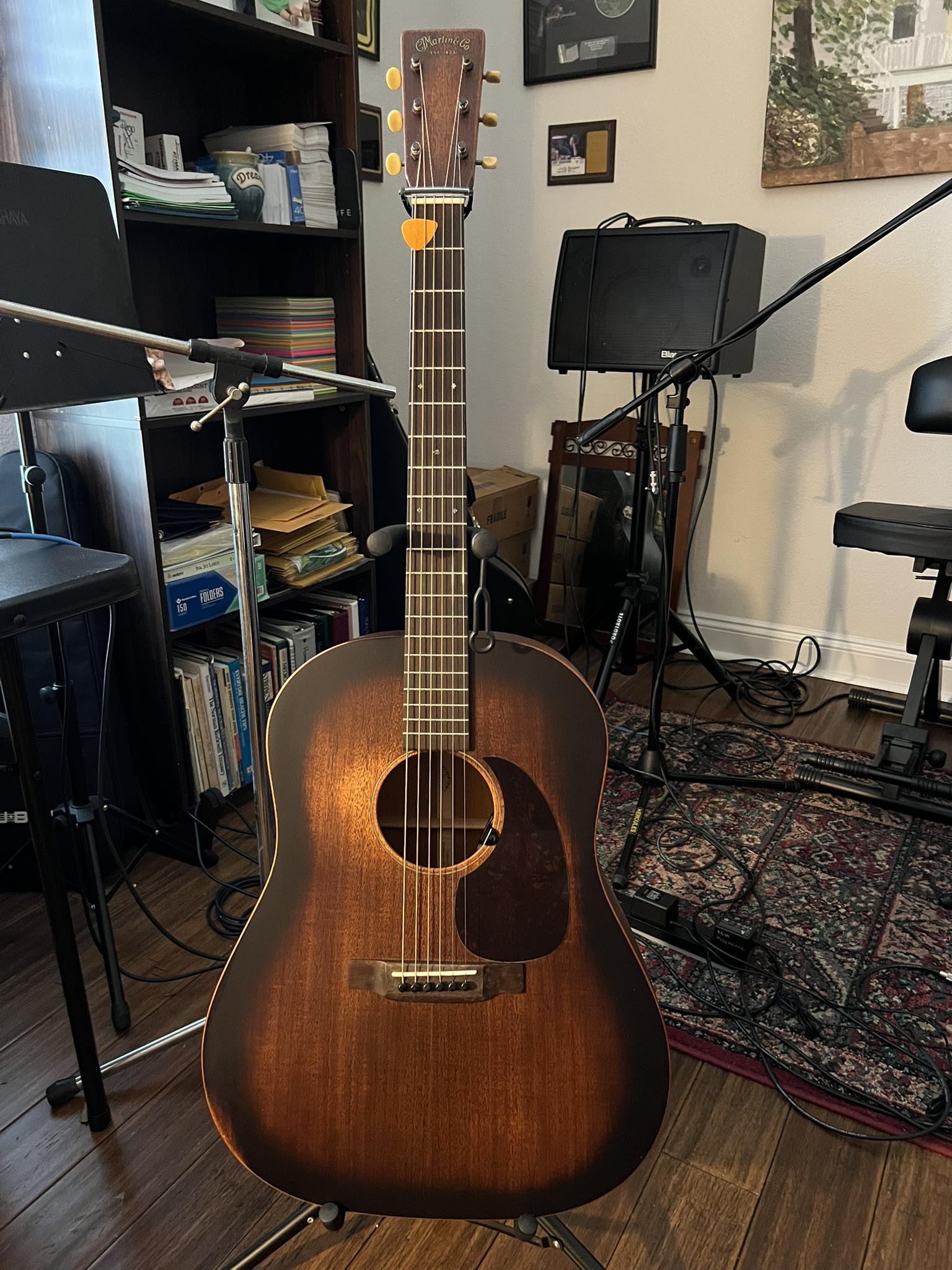 New DSS-15 Streetmaster guitar with LR Baggs Hifi pickup