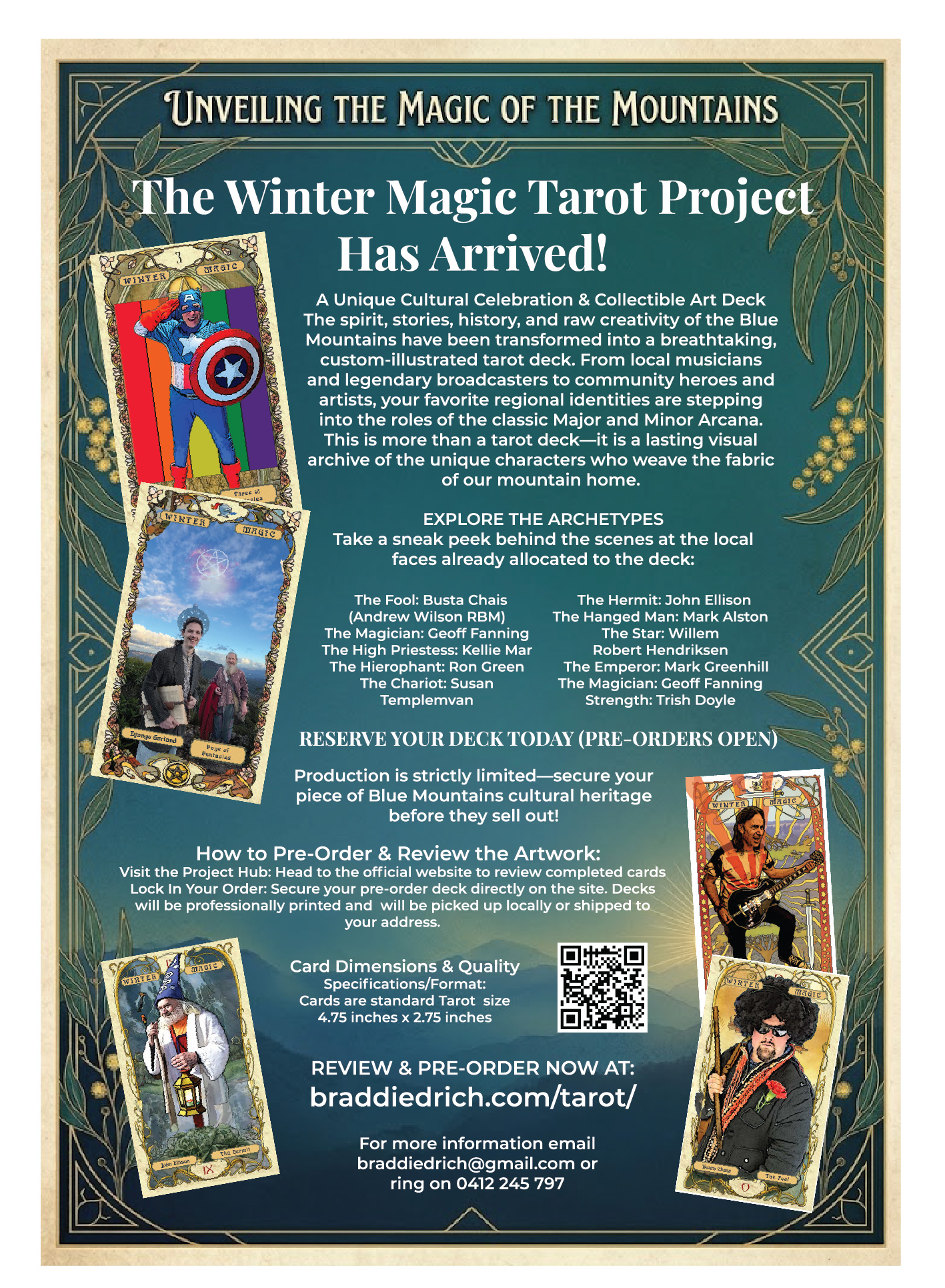 The magic of the Mountains is finally in the cards! We are