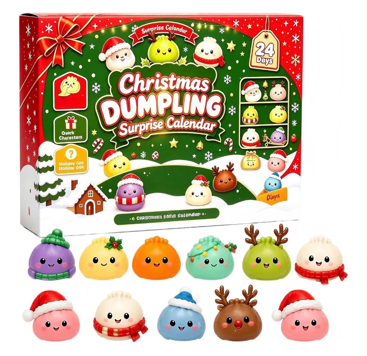 新品即発送 Surprise Countdown Calendar Squishies Advent Calendar available for $34.99 in Grand Forks BC