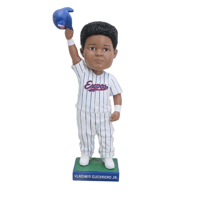 スポーツ VLADIMIR GUERRERO JR. BOBBLEHEAD The Blue Jays are giving away a “Born Ready” bobblehead of