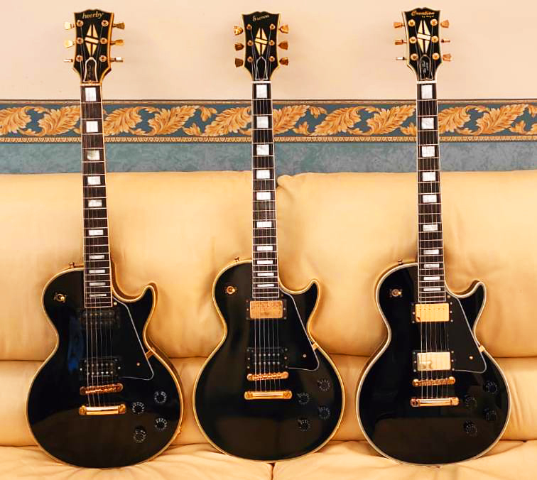 Heerby lc-800cs japanese les paul guitar review