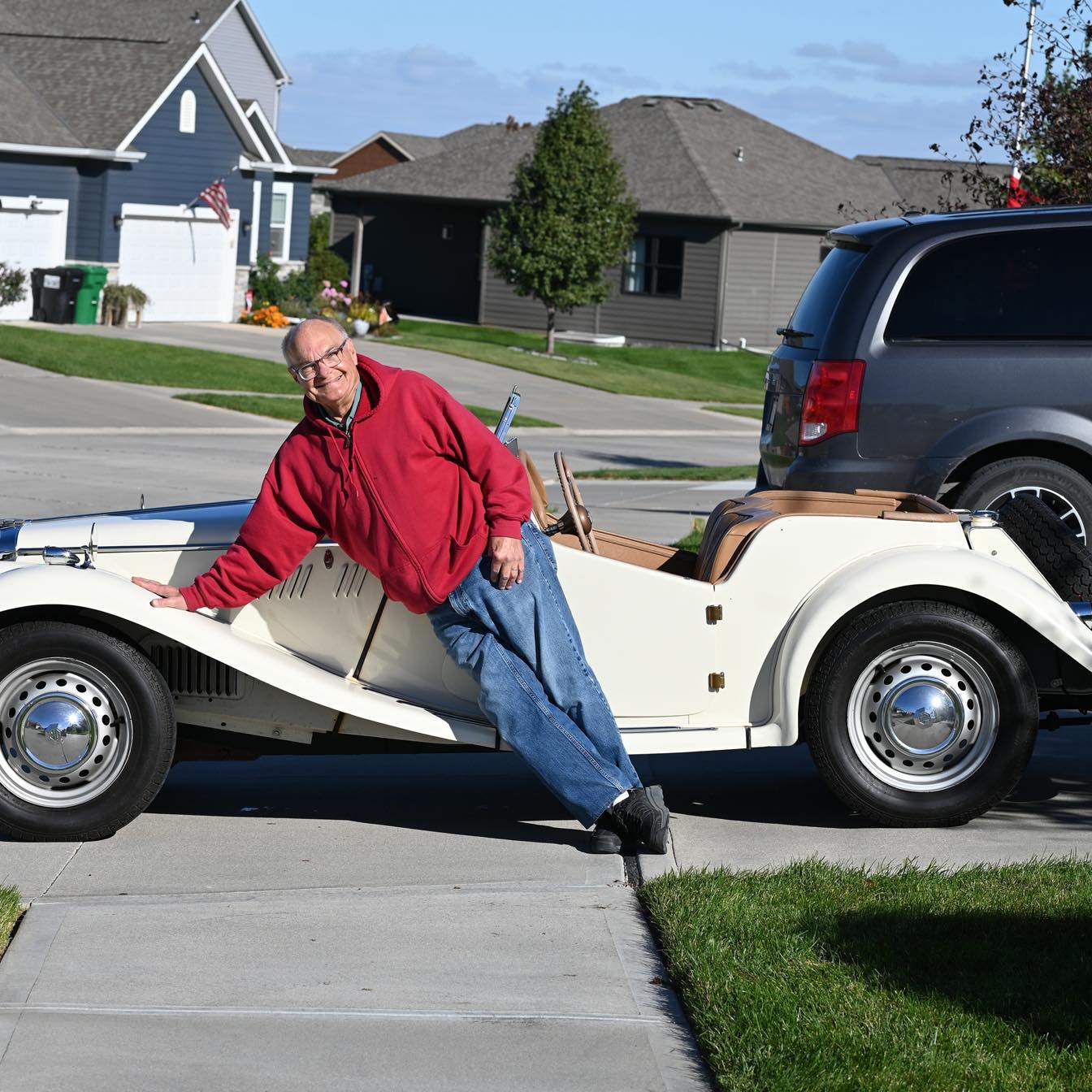 University Motors | 1954 MG TF . Recently purchased, restored by a ...