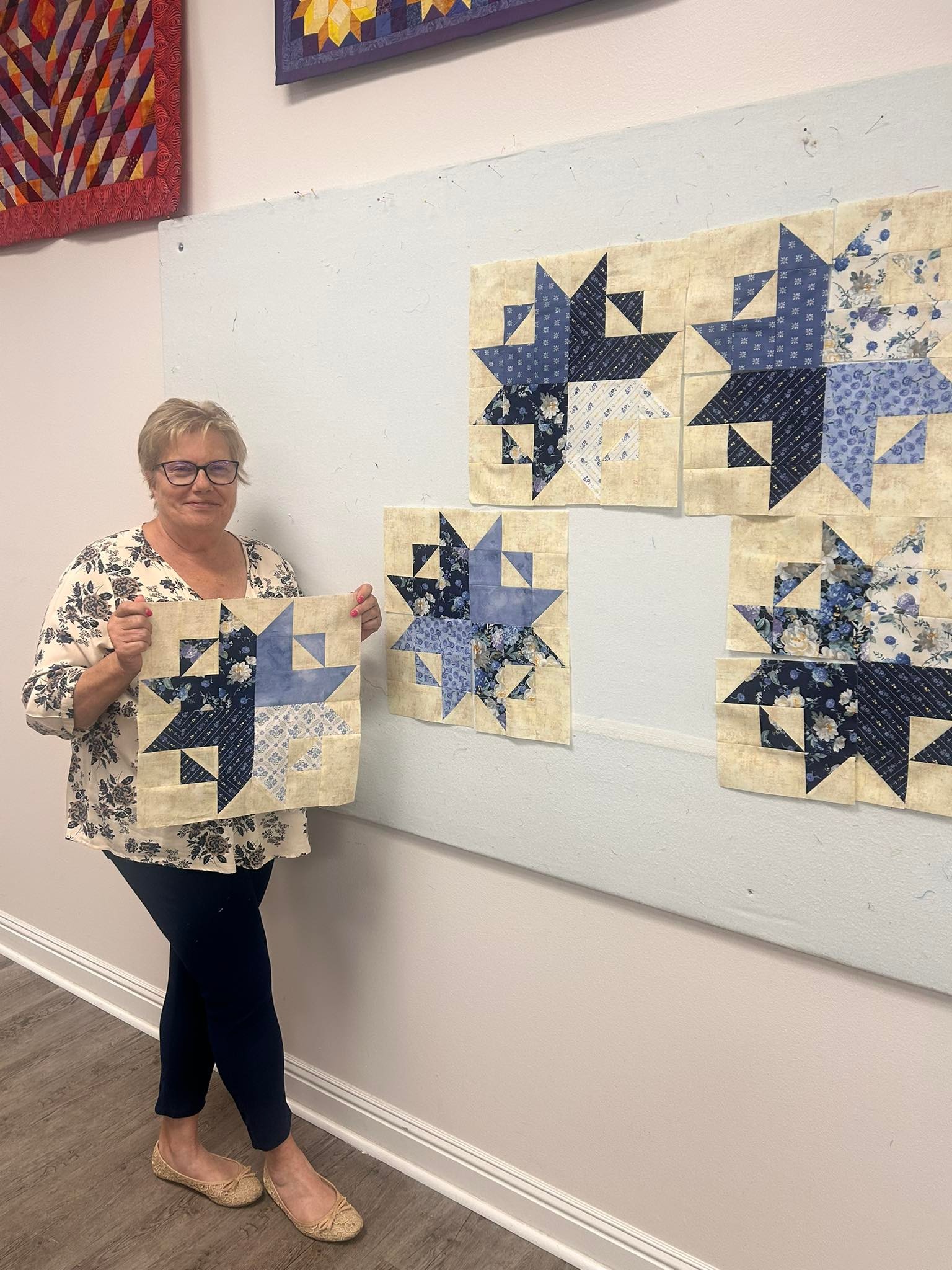 Mastering moda variable star quilt with chain piecing technique