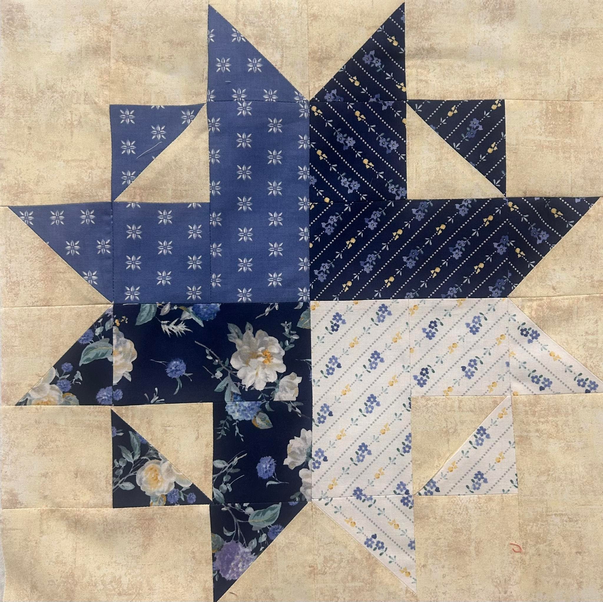 Mastering moda variable star quilt with chain piecing technique
