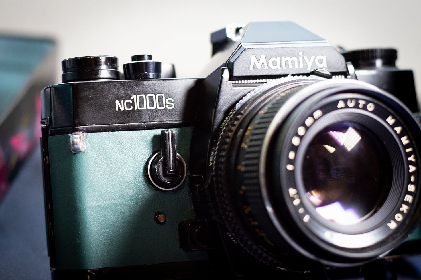 Vintage Mamiya NC1000 Camera with Mamiya Sekor CS 50mm f1.4 Lens
