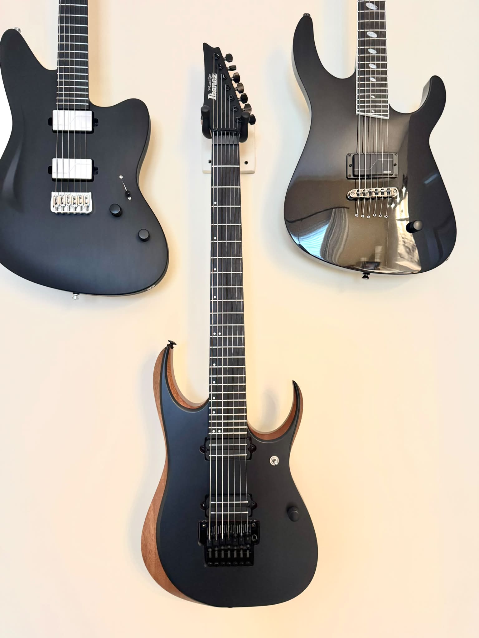 Ibanez RG7321 mod with pickguard and Sentient Seymour Duncan pickup