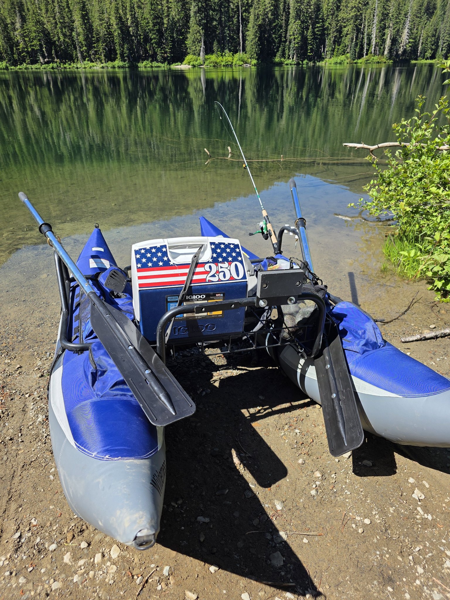 classic accessories roanoke 1 person fishing pontoon boat Accessories: Boats Classic Accessories Roanoke Inflatable Pontoon