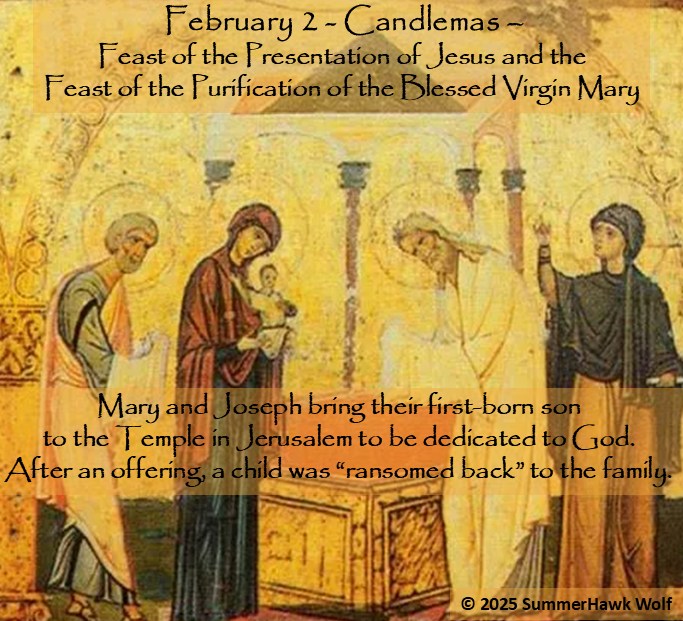 Our - Candlemas Feb 2 is also known as the Feast of the Presentation of ...