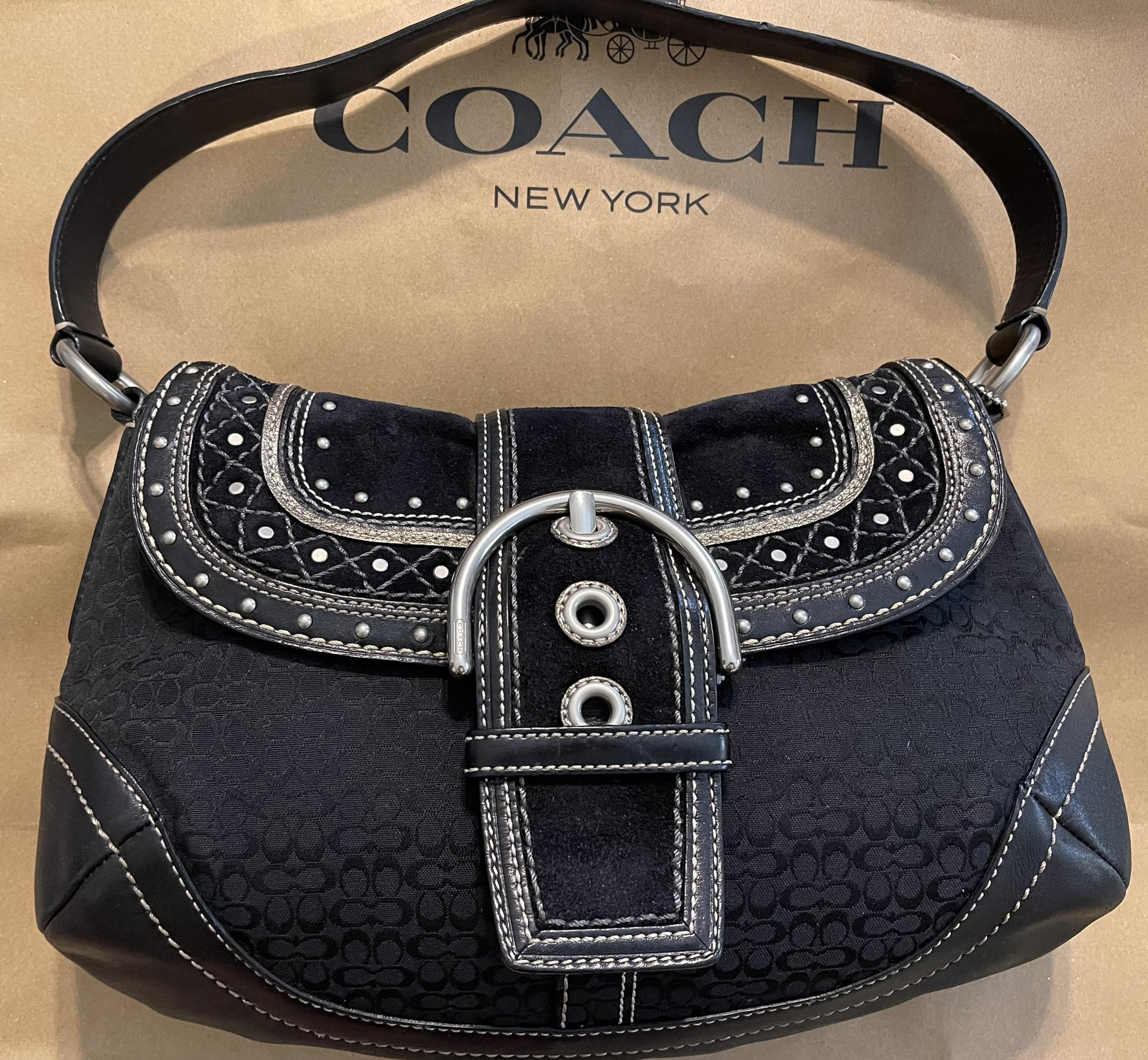 COACH 9467 WEST END MEDIUM HOBO LEATHER SATCHEL PURSE SHOULDER BAG