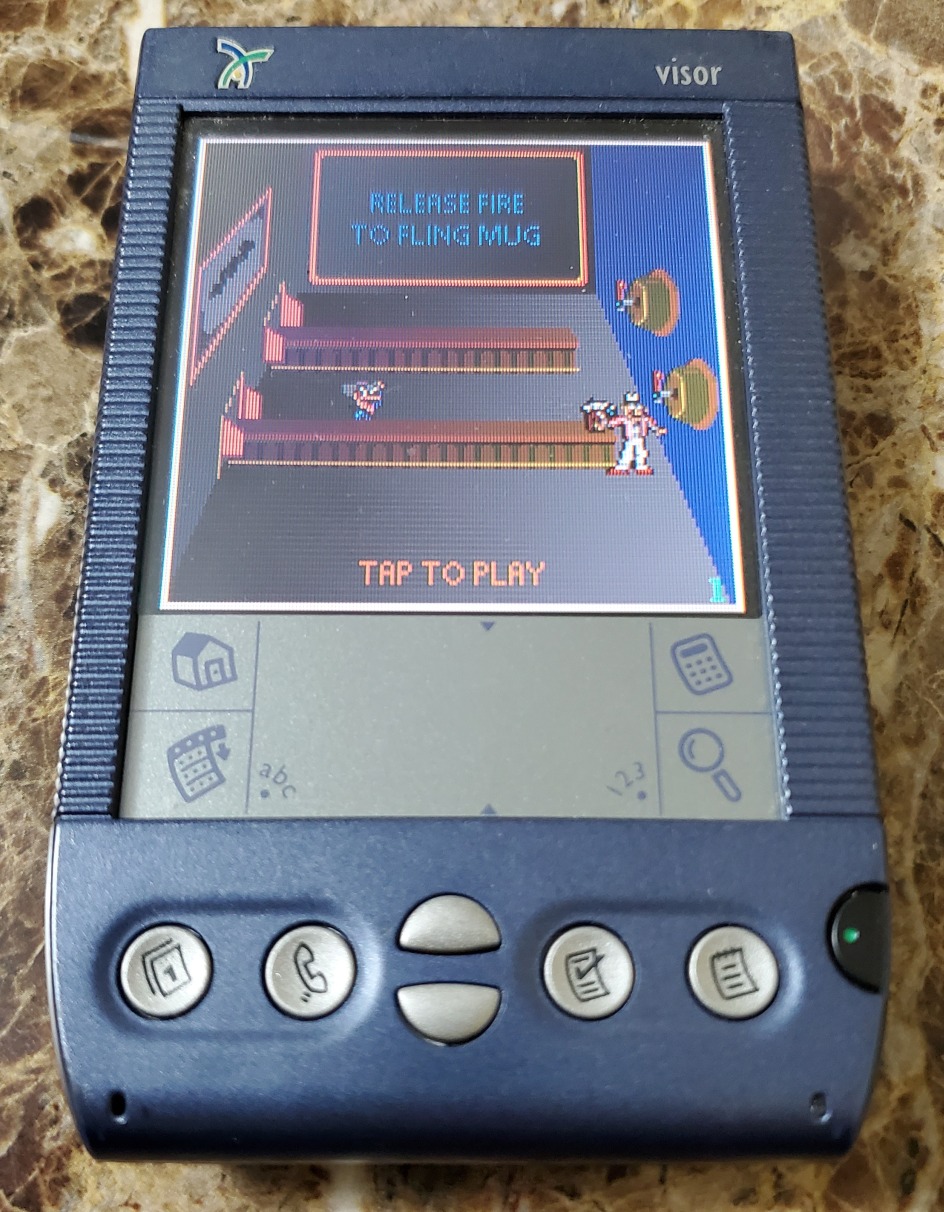 Using a Handspring Visor Prism for consulting work