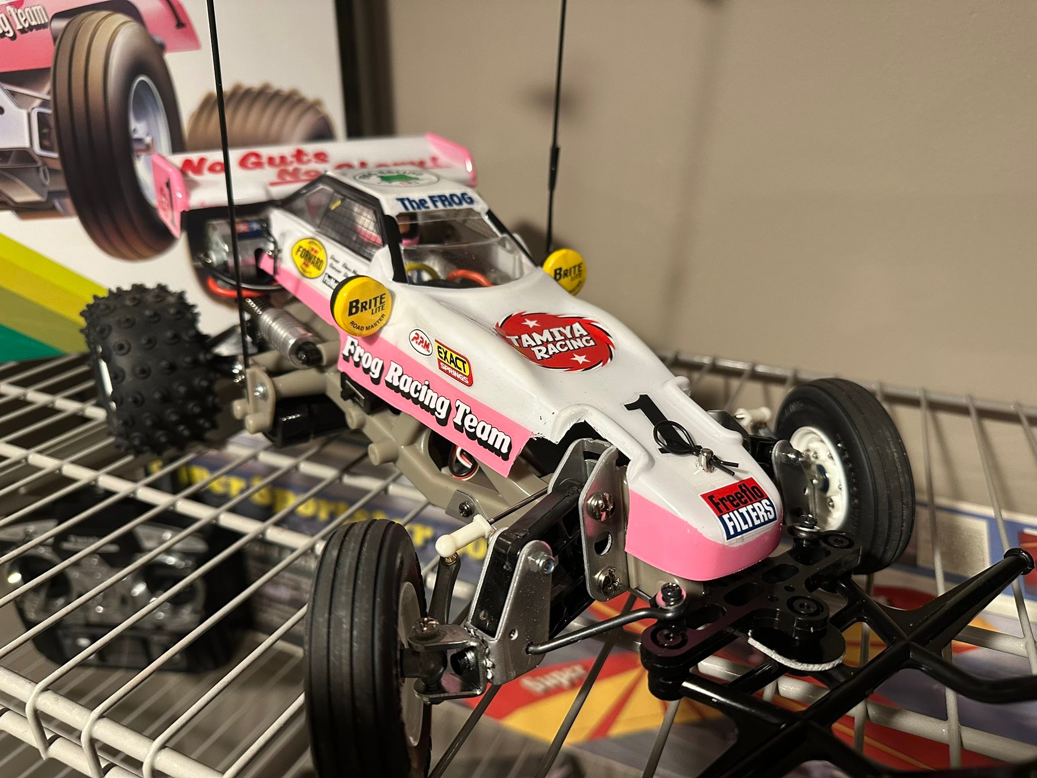 My original 1980's and fully working Tamiya Frog