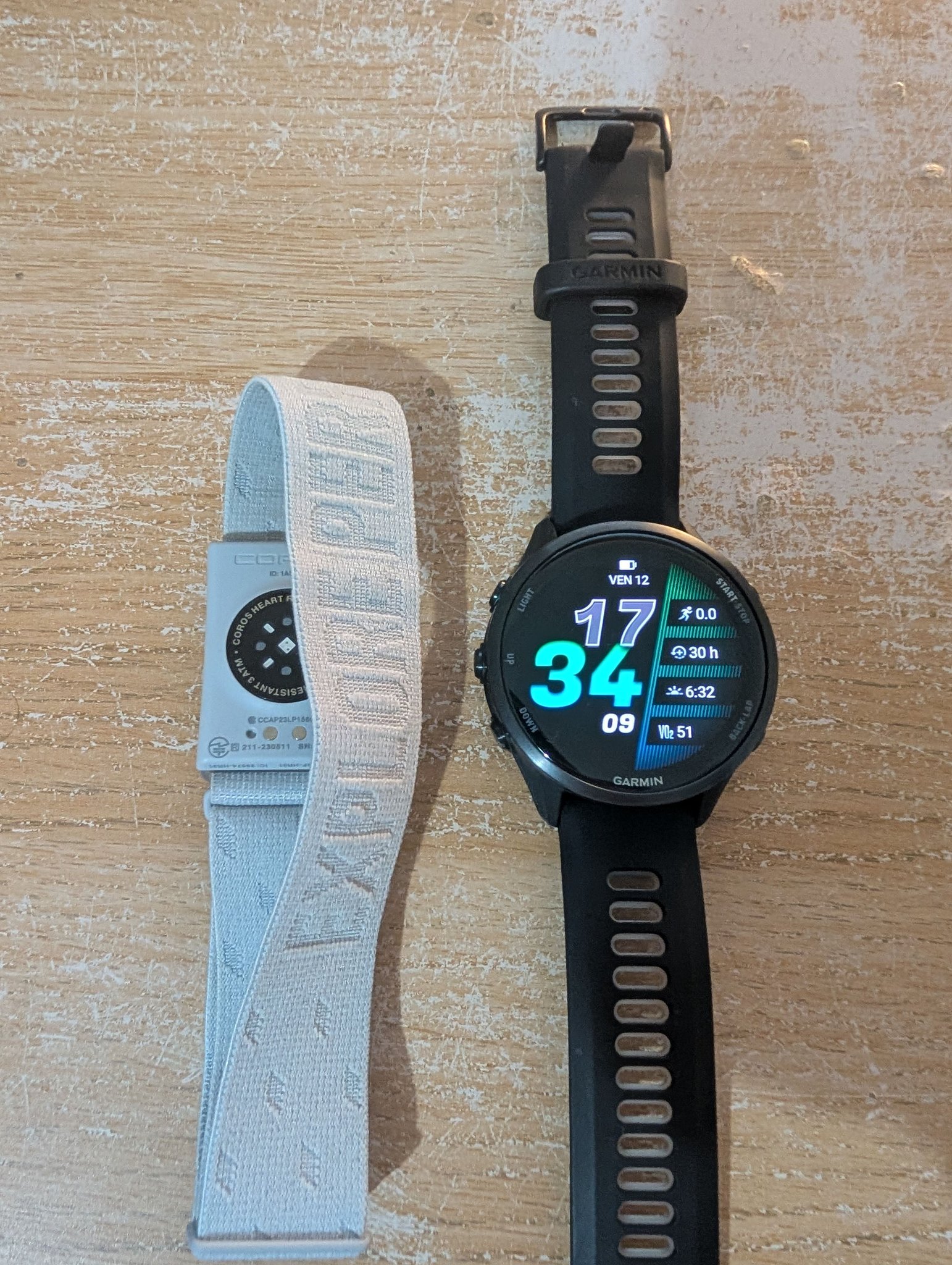 Can I connect Coros Heart Rate monitor to my Garmin watch??