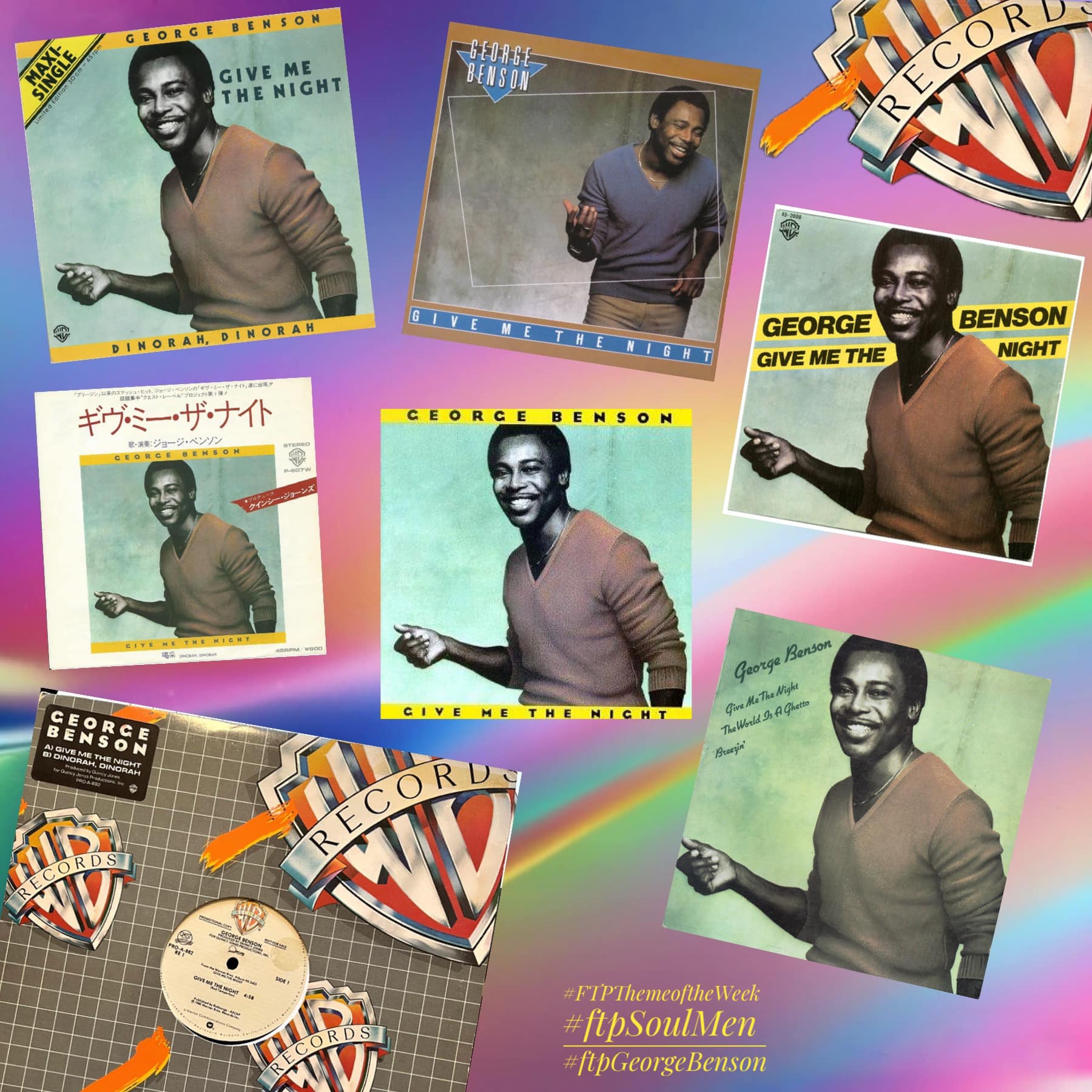 George Benson - Give Me The Night vinyl record tracklist | Mong