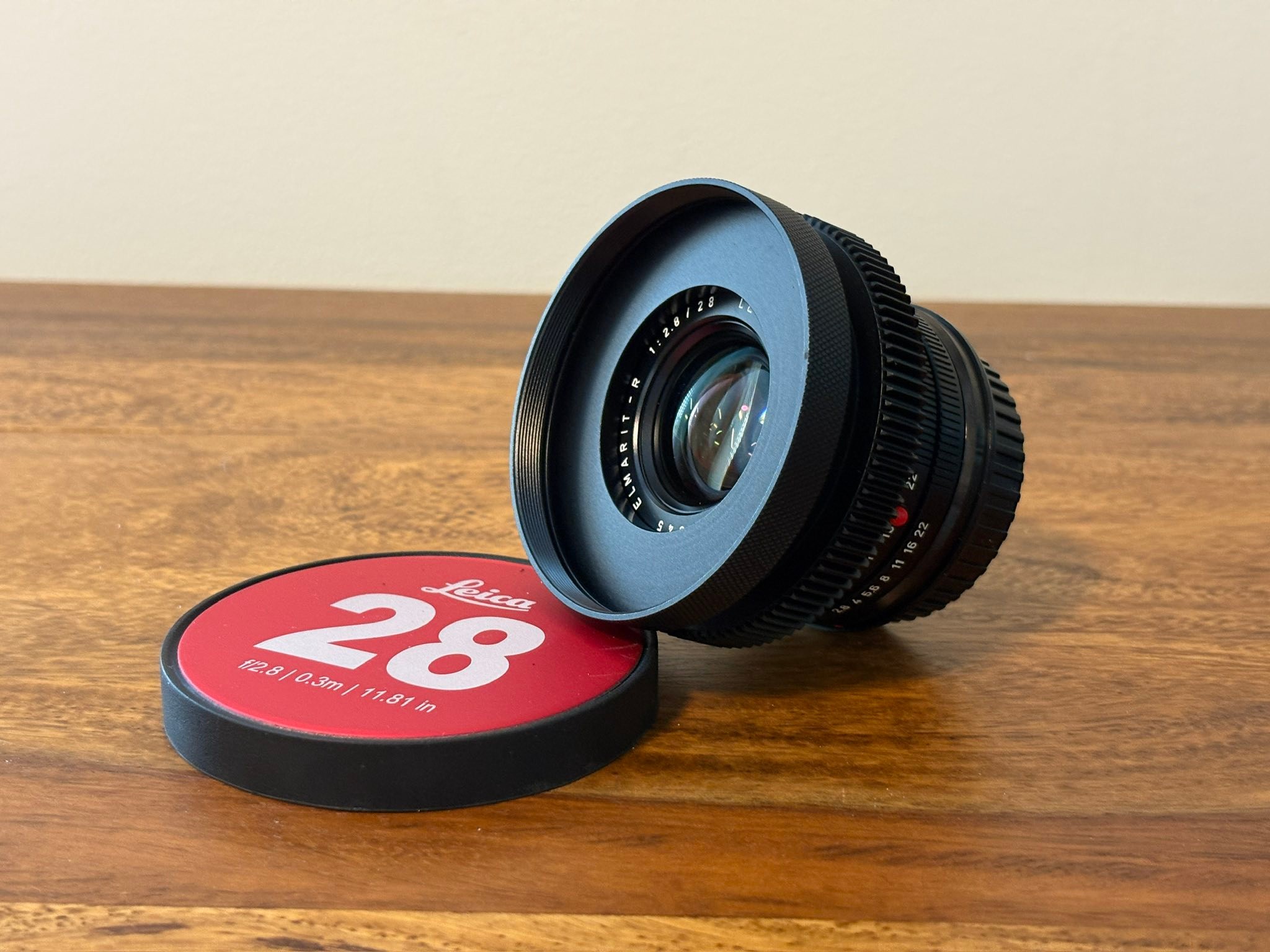 Leica HEKTOR-P2 85/2.8 converted to M42 with focusing implemented