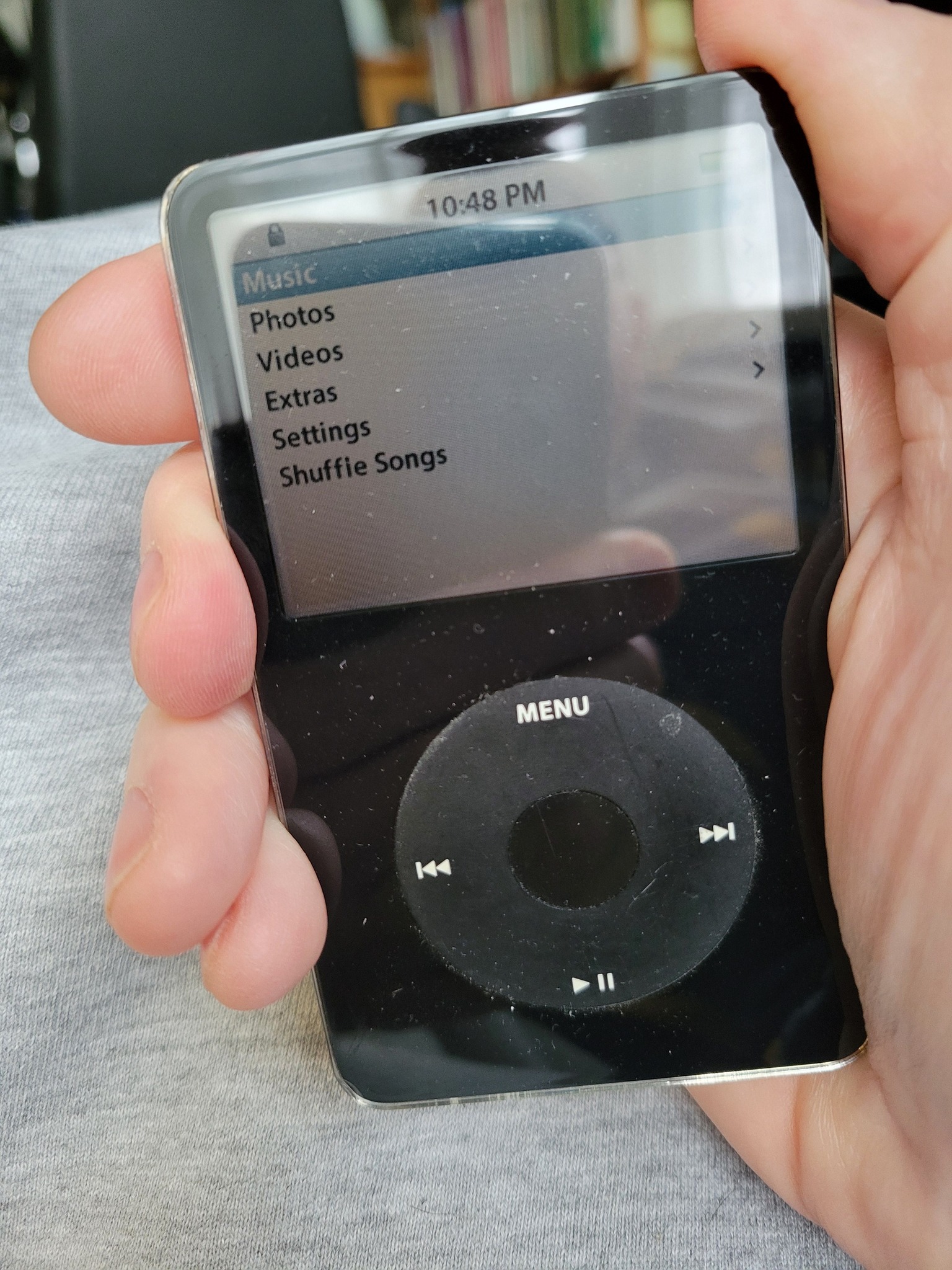 iPod classic 5th generation, 30GB to 256GB, black