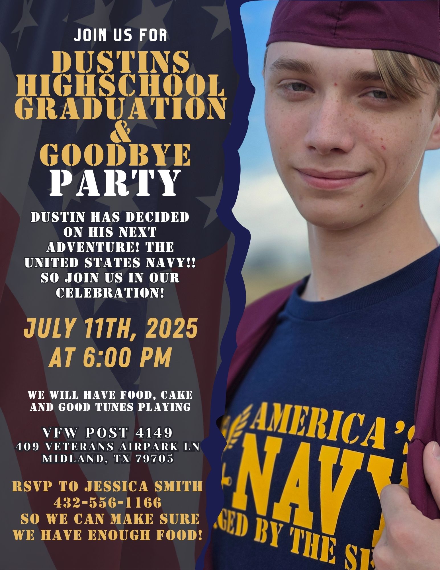 Dustin's Graduation Party and Goodbye Party