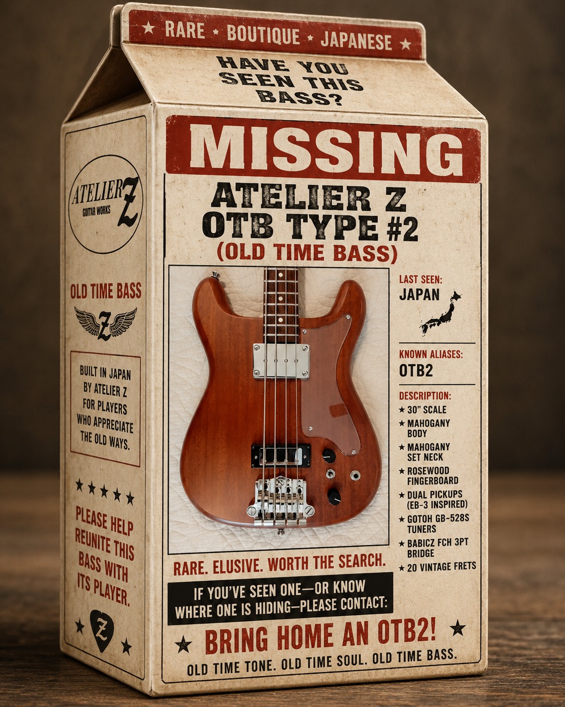 What is the Atelier Z OTB Type 2 bass?