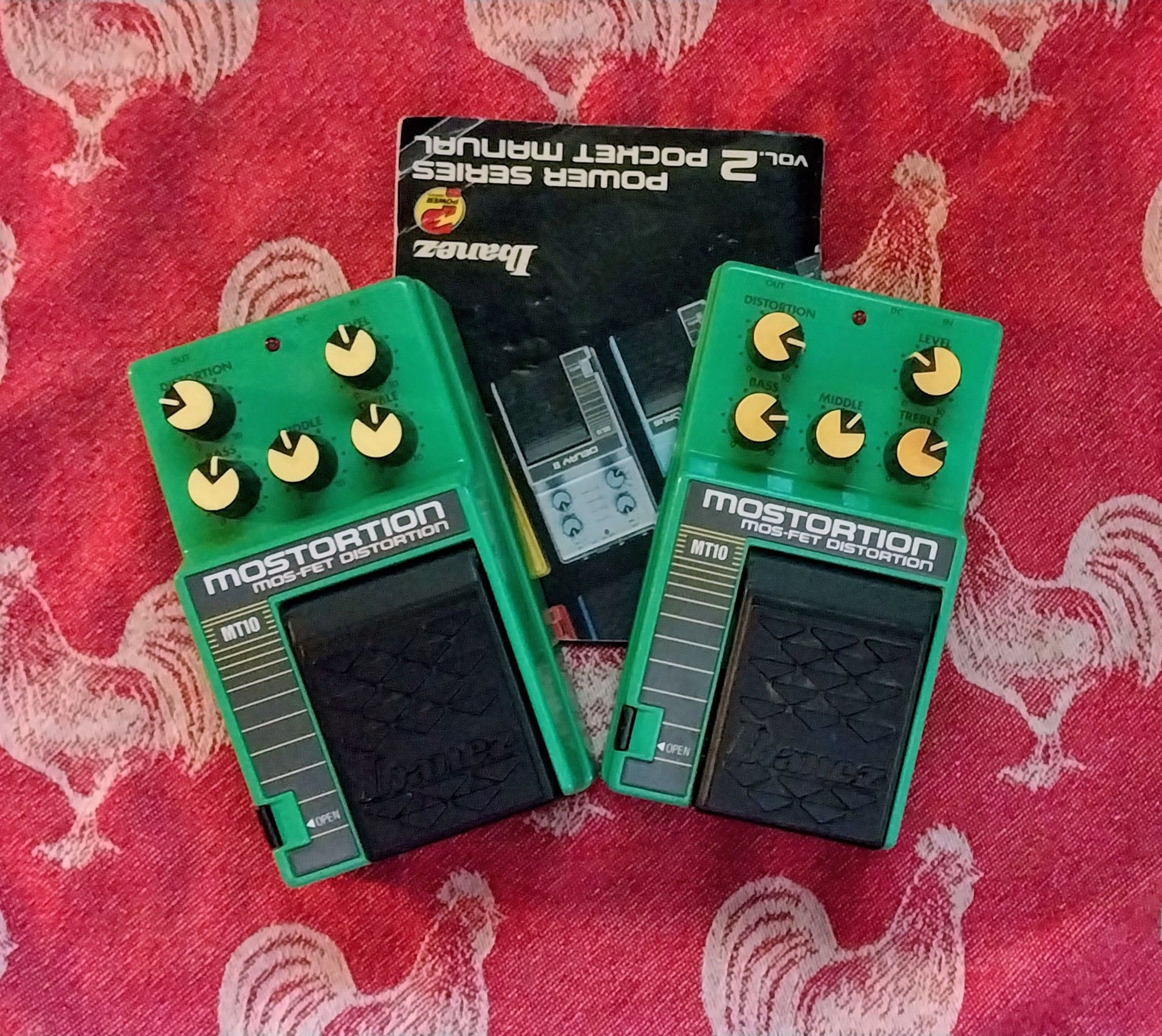 Rare Ibanez MT10 Mostortion pedal found in vintage pedal collection
