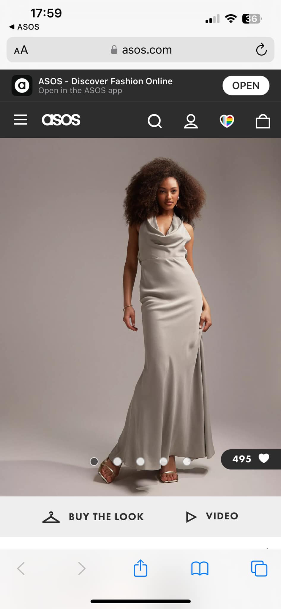 asos sage green bridesmaid dress Selling 3 Design satin ruched halter neck maxi in 1 x size 6 and 2 x size 10 Worn once and cleaned since. 100% polyester Available for Final Sale__label