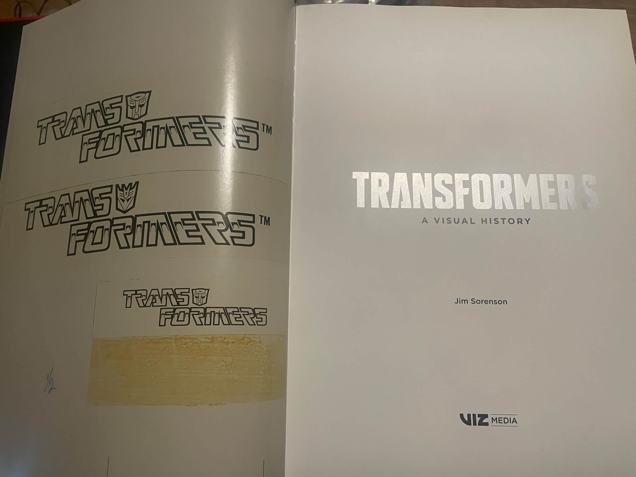 TRANSFORMERS A VISUAL HISTORY