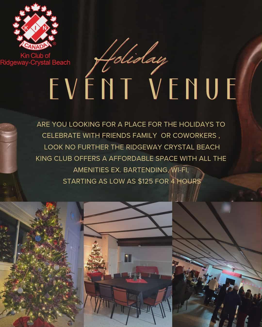 Ridgeway Crystal Beach Kin Club Hall | Facebook
