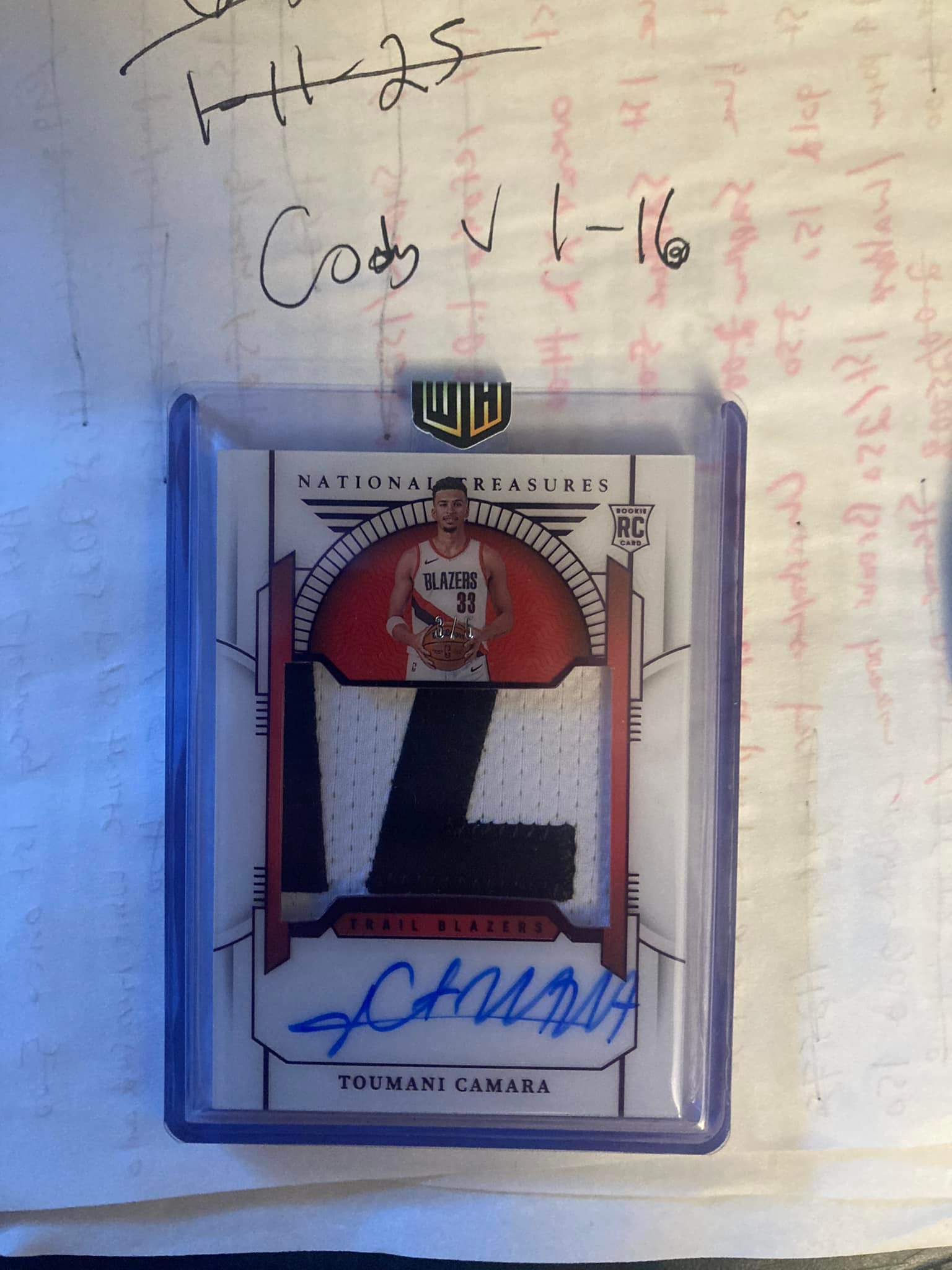 Toumani camara natty treasures 3/5 RPA
