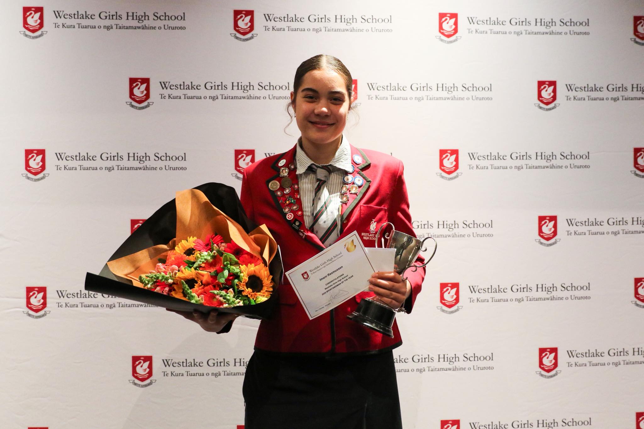 April - Congratulations to Imani Rasmussen who has just been selected ...