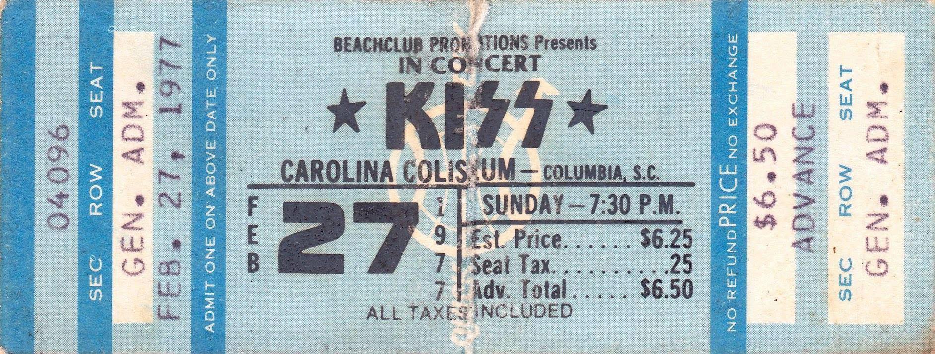 Charlotte Coliseum, North Carolina on June 24, 1979, part of the