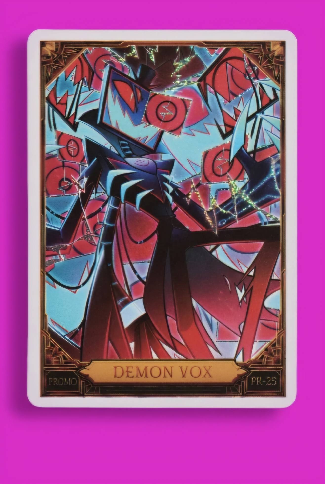 PR- 25 Demon Vox 🫶🏻 (Cracked ice and foil) When I saw Vox's