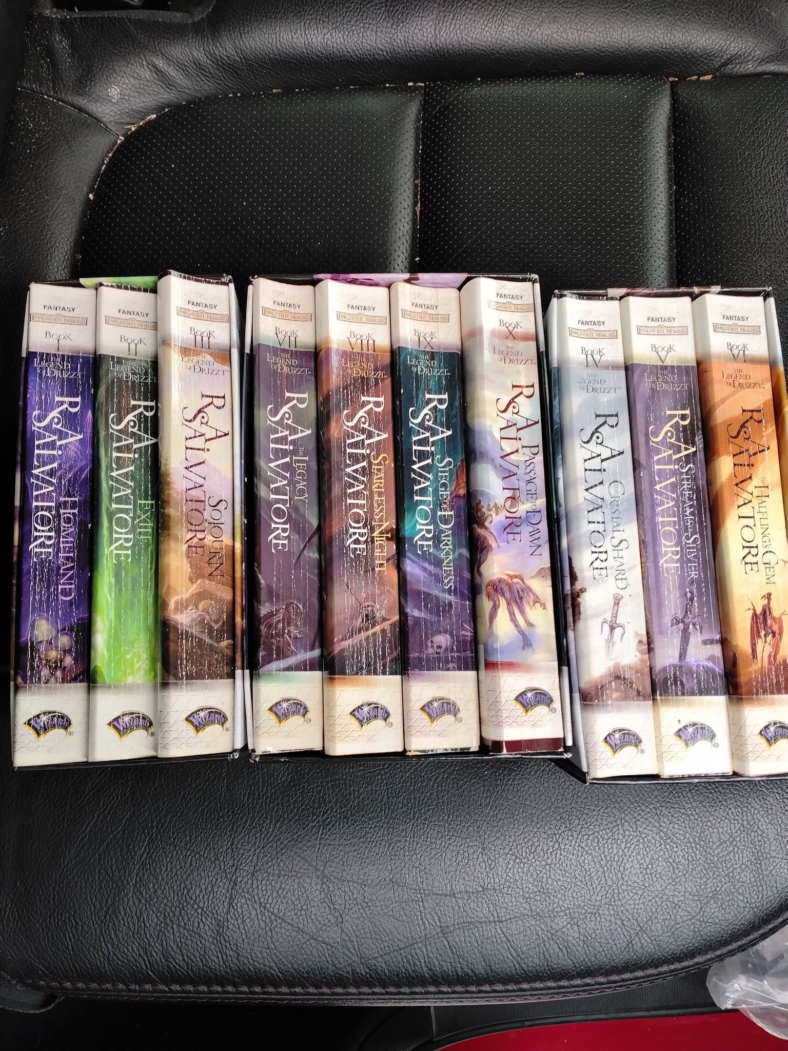 Reunited with R A Salvatore's Legend of Drizzt series books