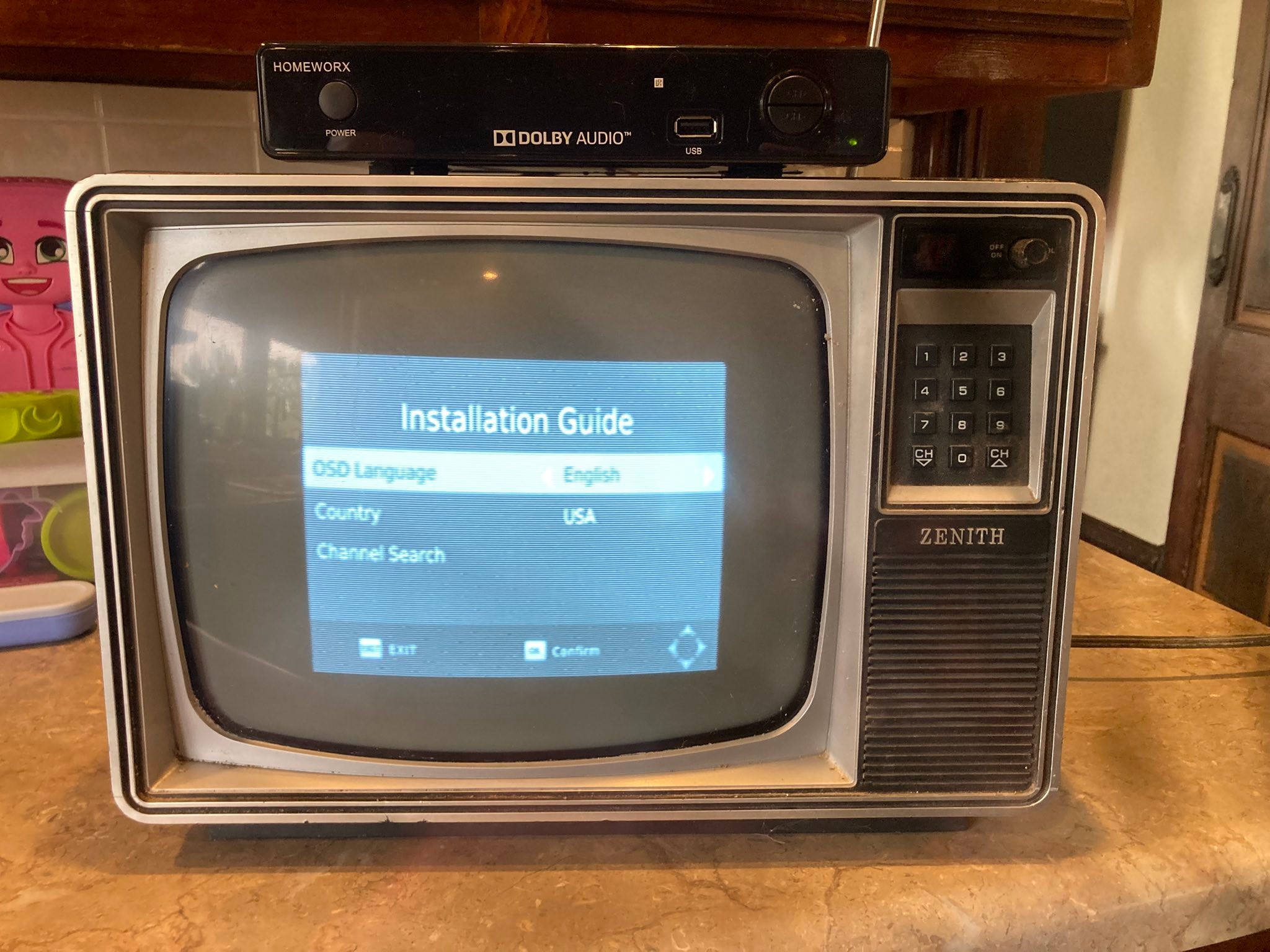 Old cable TV setups with the Z channel