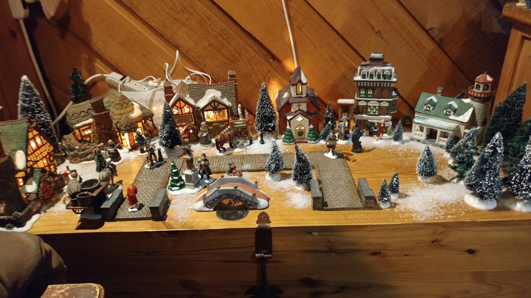 Charles Dickens Christmas village collection