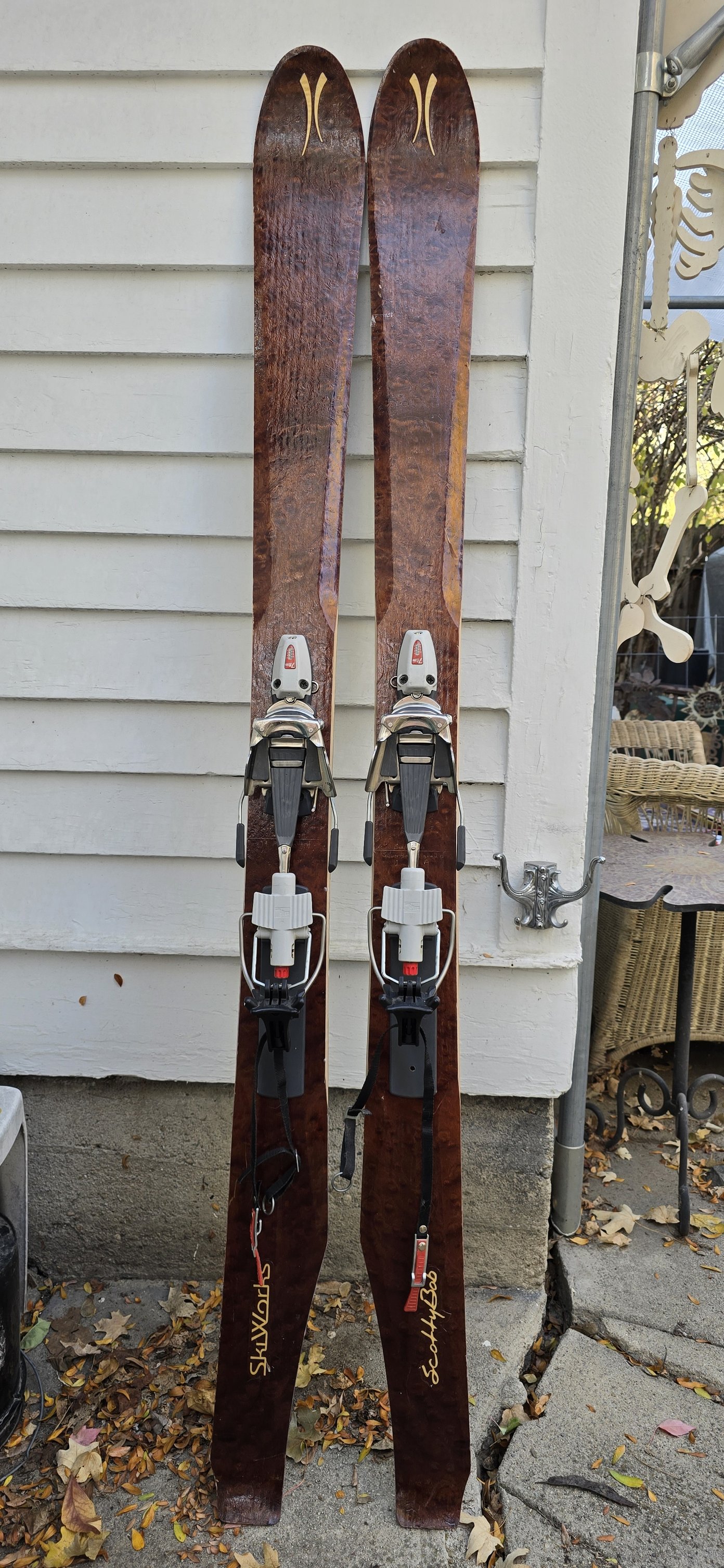 SOLD ScottyBob Telemark powder skis - $300 OBO Length 179 cm. 101 
