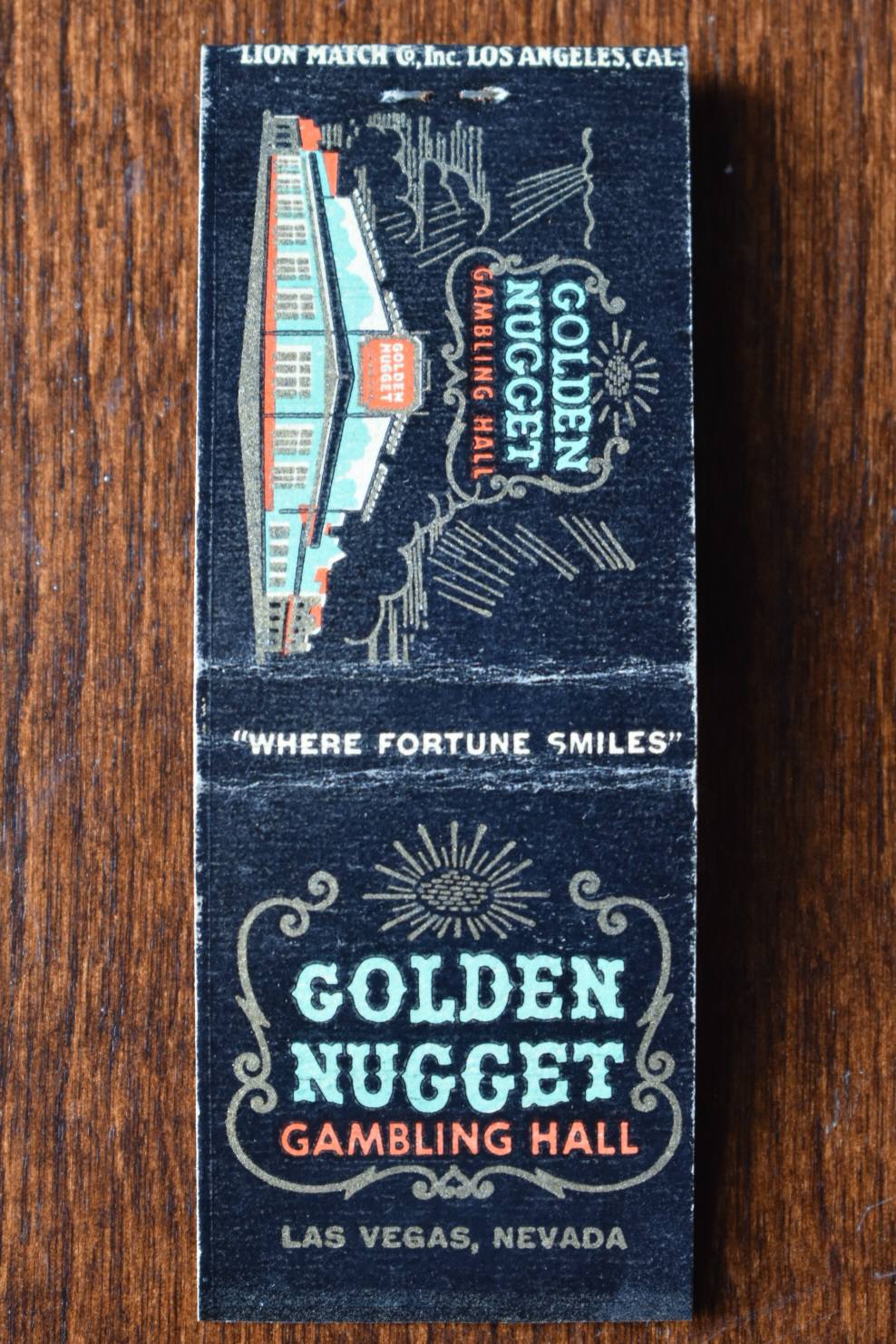 Matchbook Monday! Founded in 1964 by Jerry Lodge and Jerry Stamis 