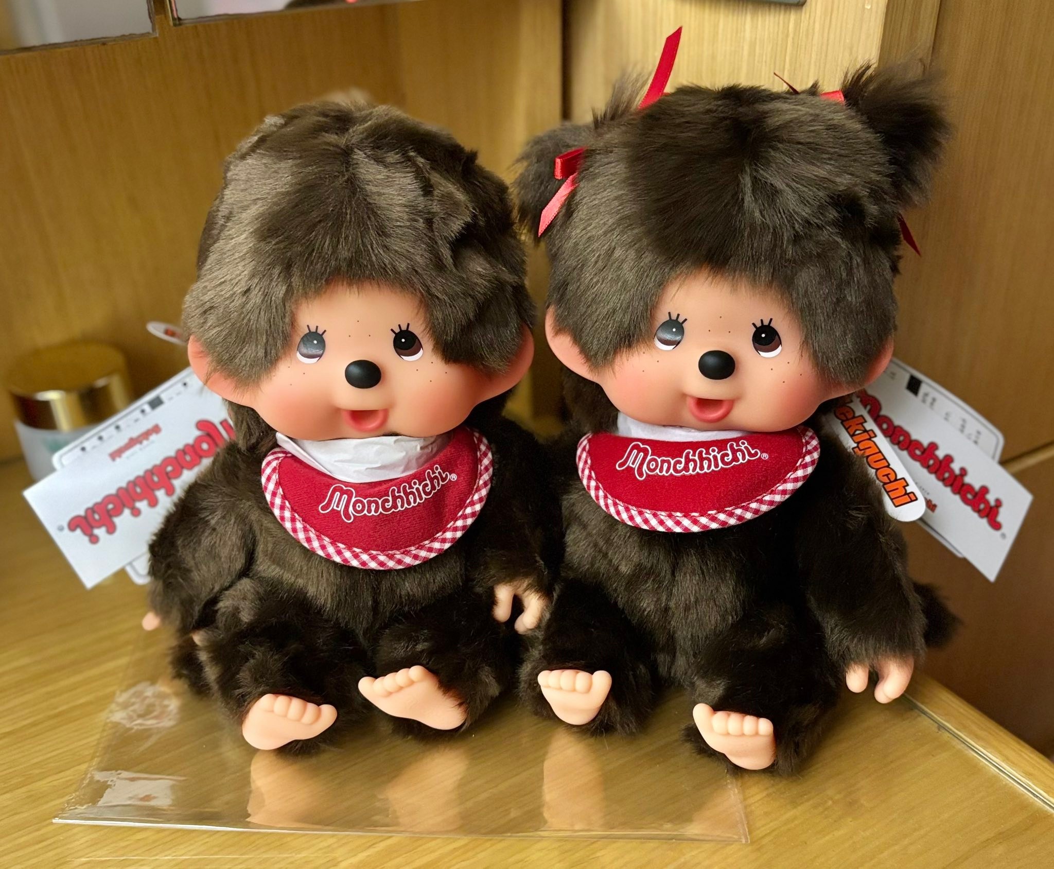 Monchhichi M size?sitting basic boy and girl?❤️Ship worldwide 