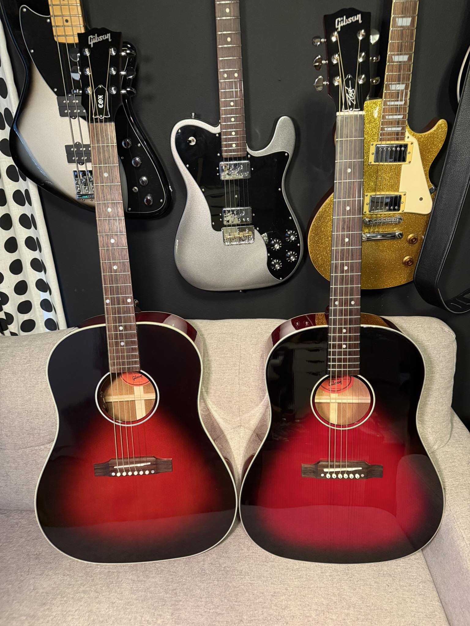 Gibson J-45 vs D-28 acoustic guitar comparison