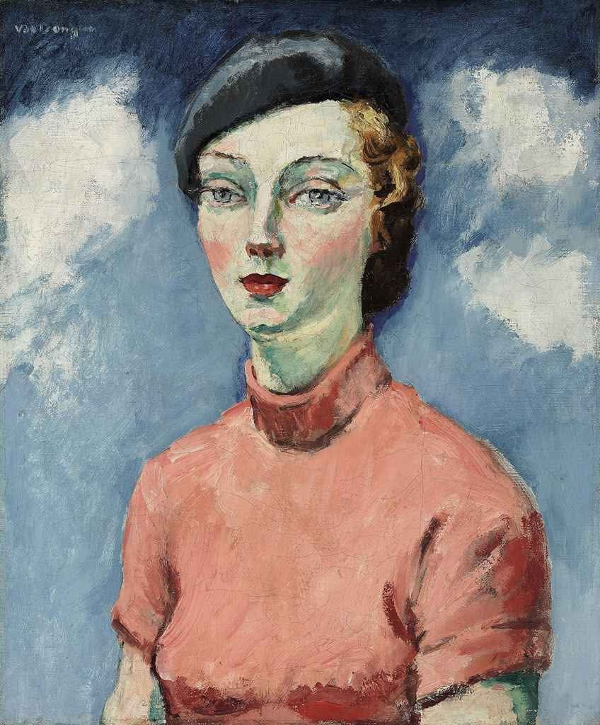 Kees van Dongen - Thé dans mon atelier, 1922-23. Oil on canvas