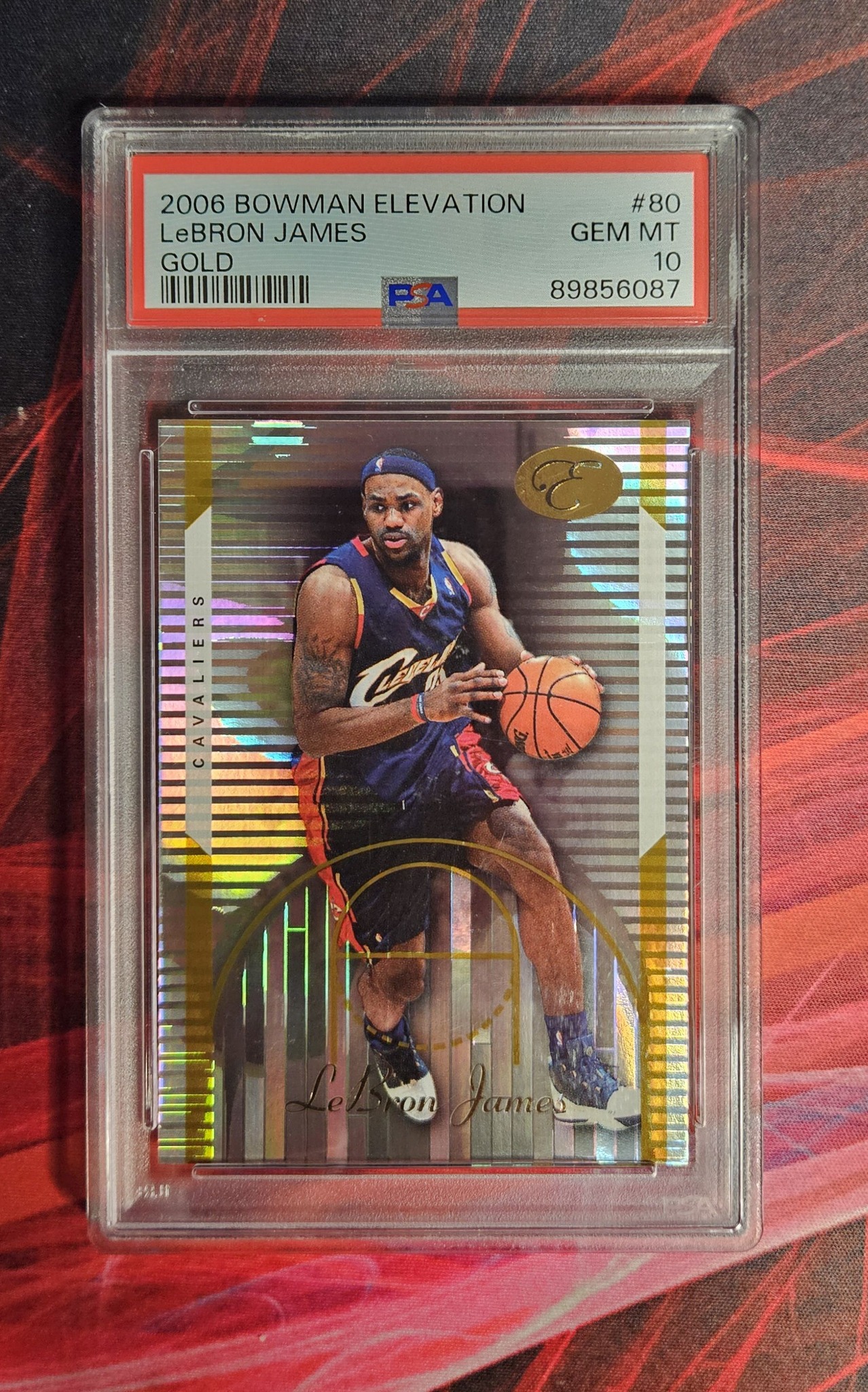 2008 topps lebron james psa 10 sold for 1600