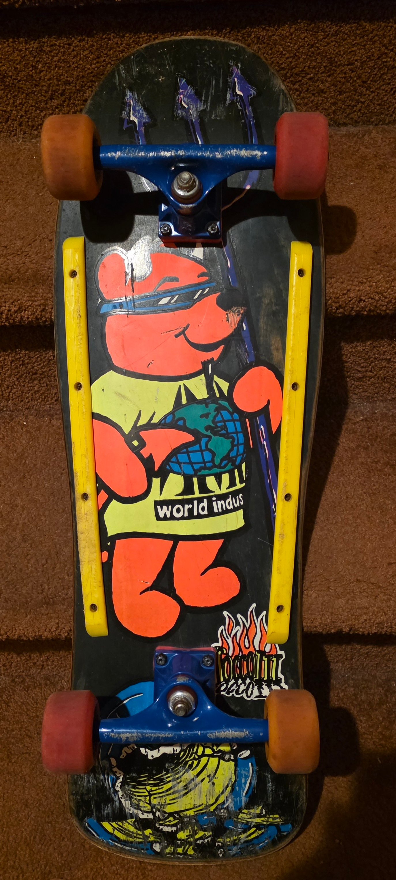 This is a reissue of the 1989 Steve Rocco III 3 World Industries 