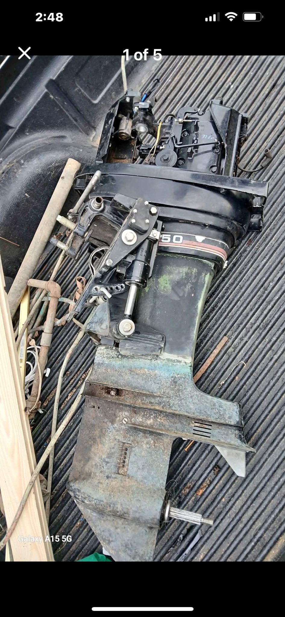 Johnson Tilt Trim Motor Replacement