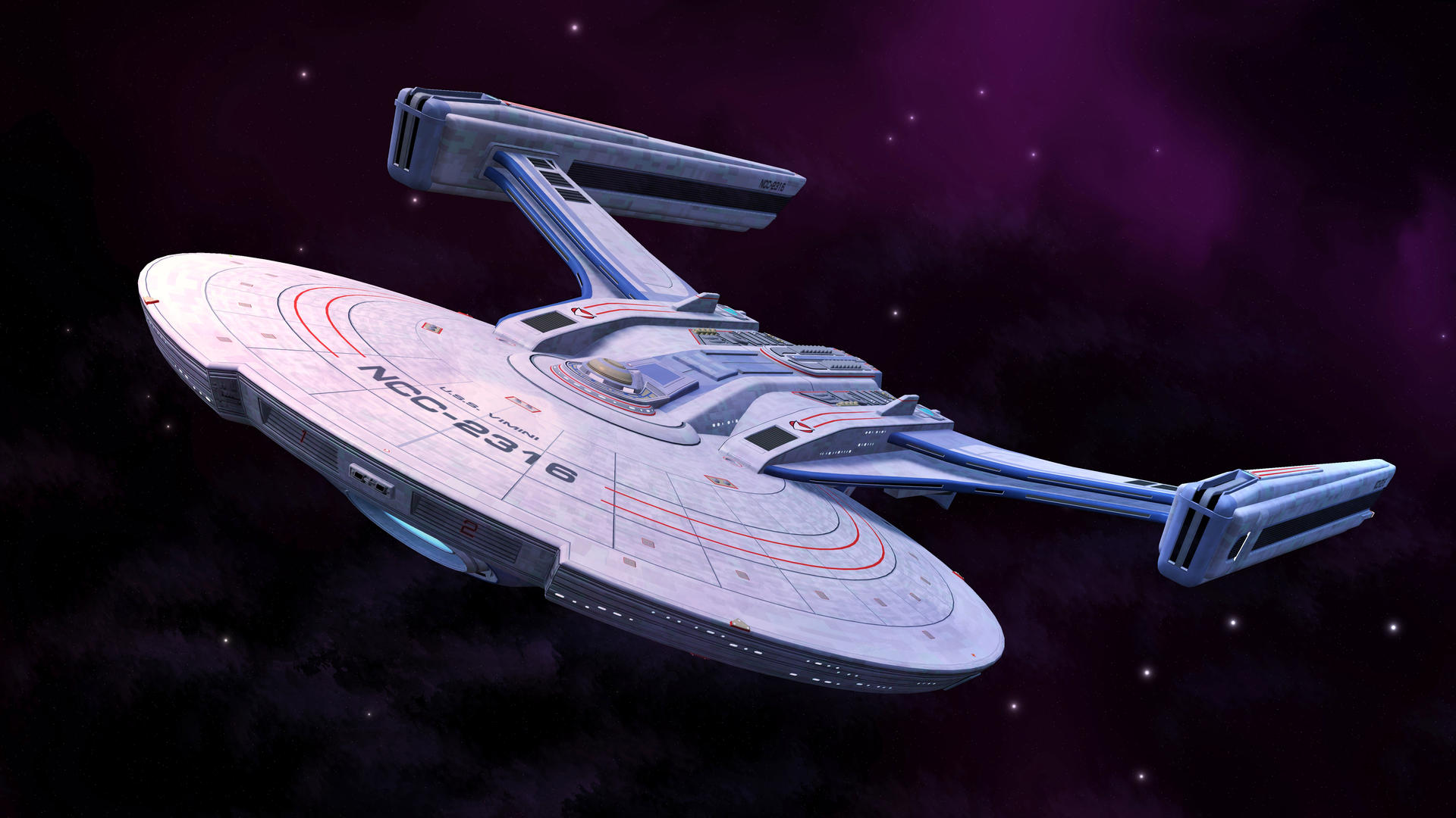 Kerala class starship from Star Trek
